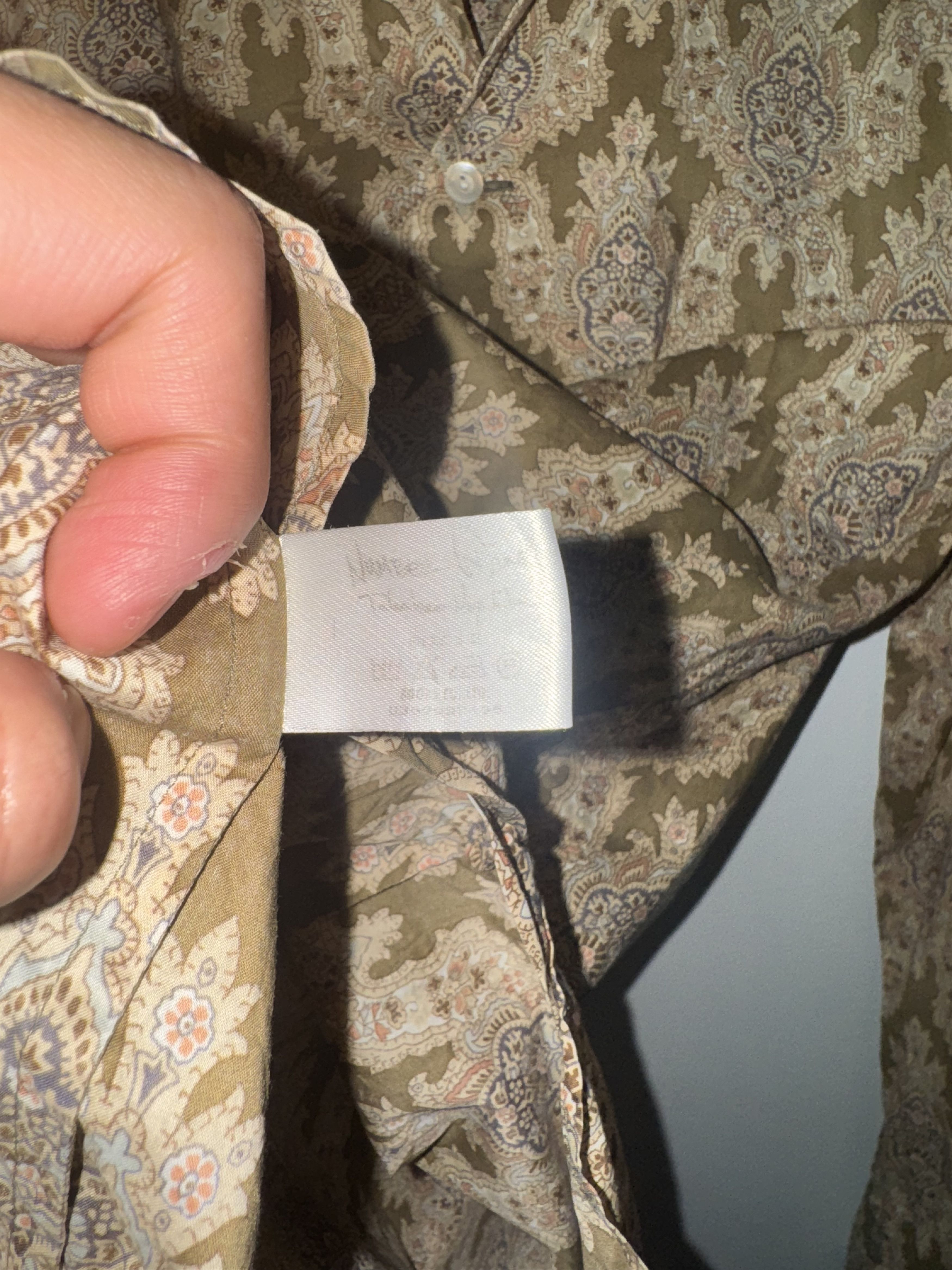 Number (N)ine Number (N)ine longsleeve button down shirt Size US S / EU 44-46 / 1 - 4 Thumbnail