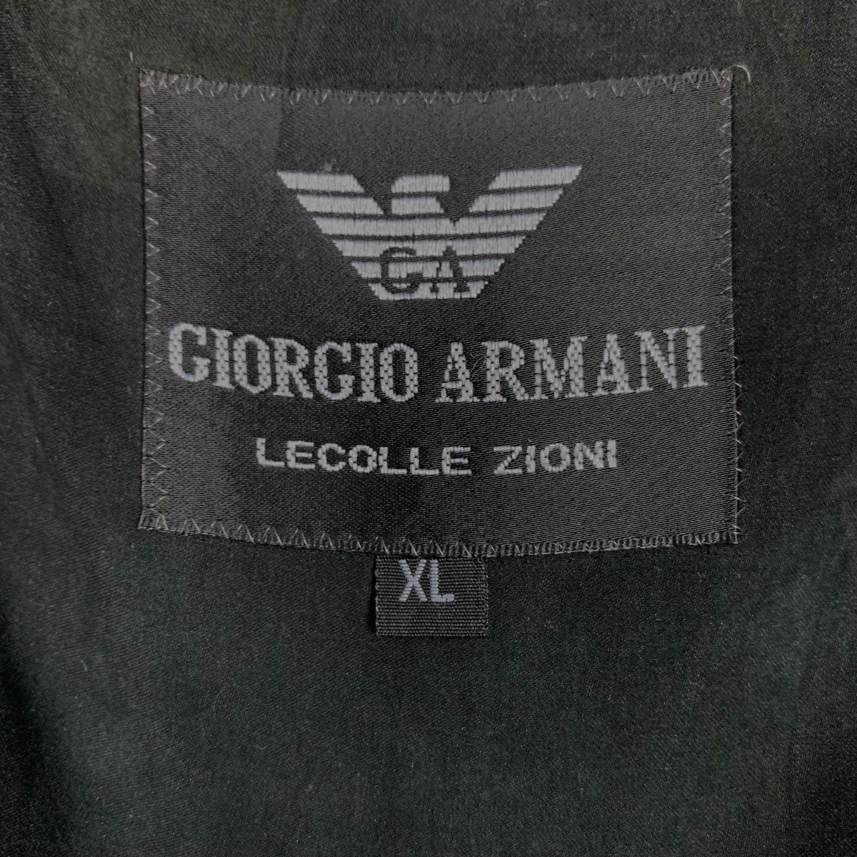 Giorgio Armani GIORGIO ARMANI Black Casual Jacket #2337-C104 Size US XL / EU 56 / 4 - 16 Thumbnail
