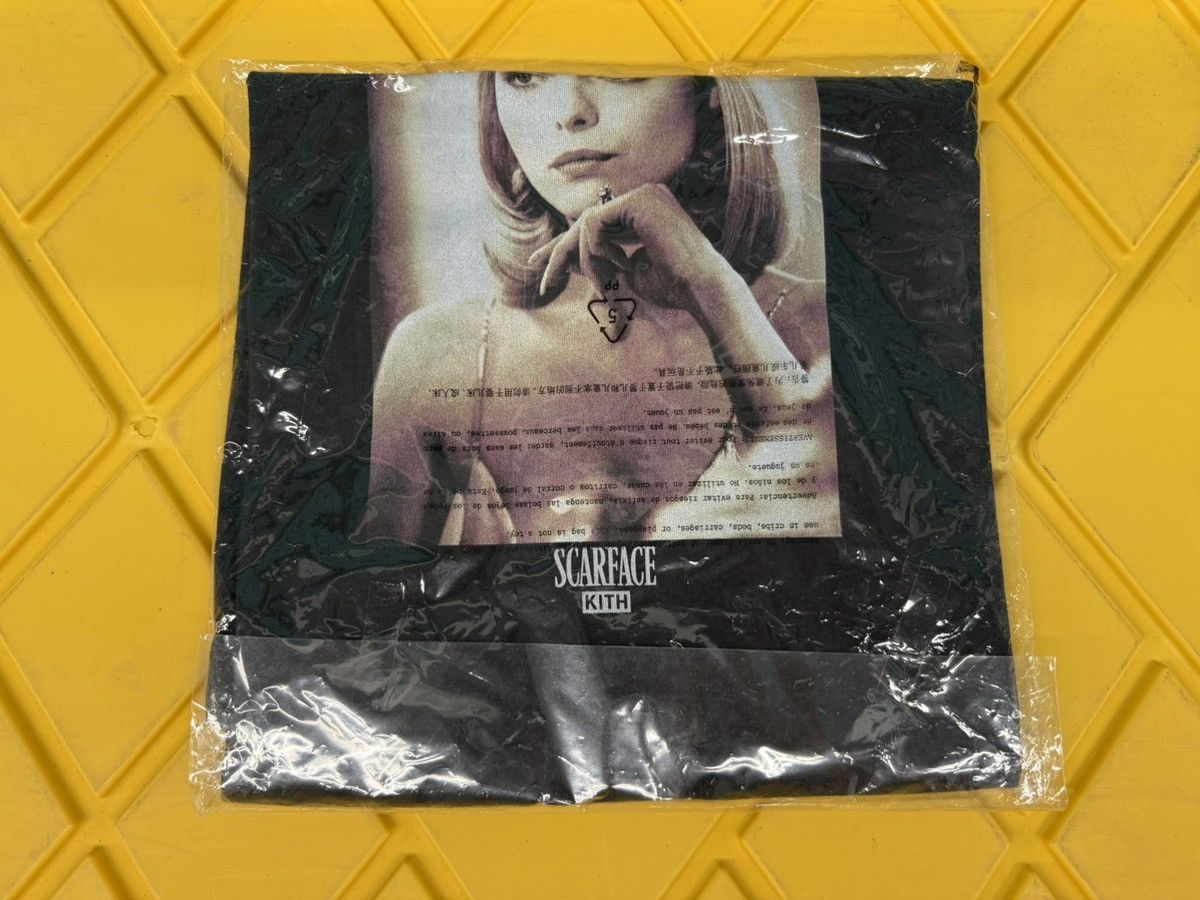 Kith for Scarface Elvira Portrait Tee Black T-Shirt SZ Large