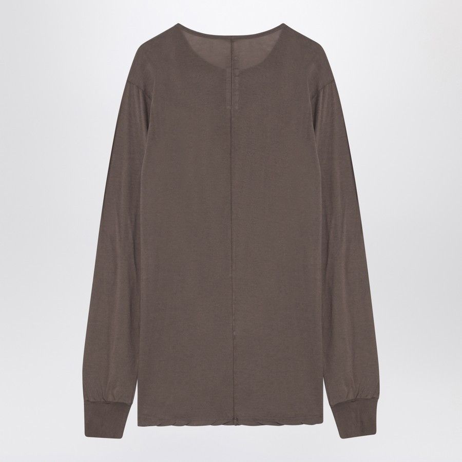 Rick Owens Drkshdw o1d2blof0226 Cotton T-Shirt in Beige Size US L / EU 52-54 / 3 - 2 Thumbnail