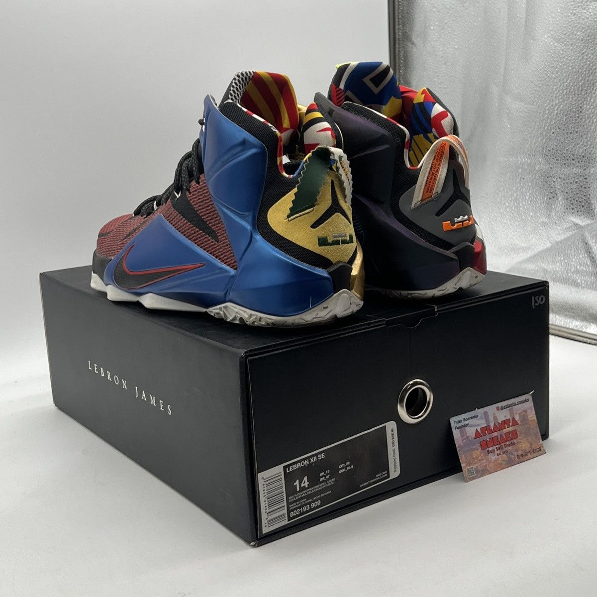 Nike Lebron 12 what the Size US 14 / EU 47 - 4 Thumbnail