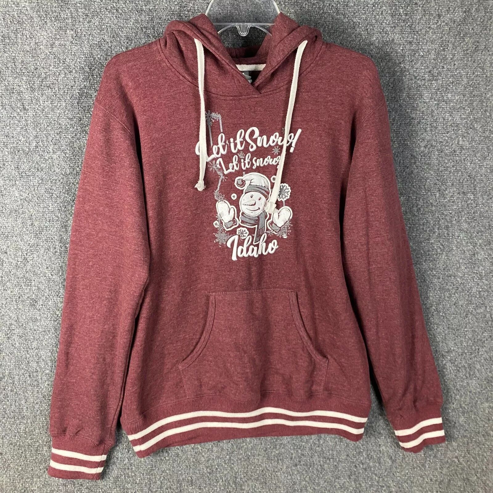 Other Idaho Let It Snow Hoodie Men's Large Pullover J America L Size US L / EU 52-54 / 3 - 1 Thumbnail