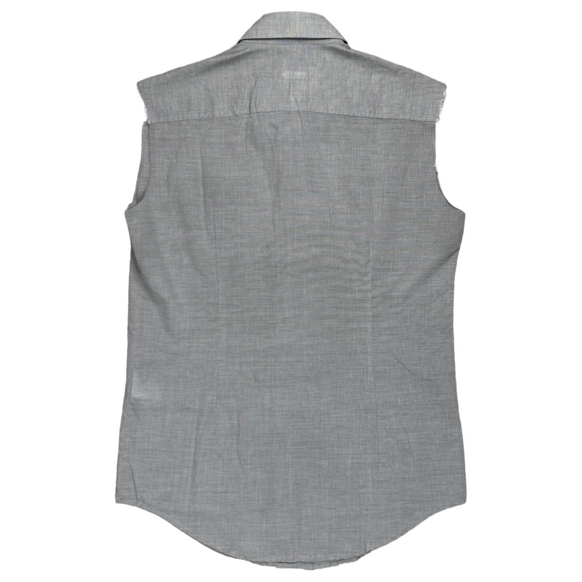 Raf Simons Raf Simons Leather Patch Short Sleeve Shirt - SS05 Size US M / EU 48-50 / 2 - 2 Thumbnail