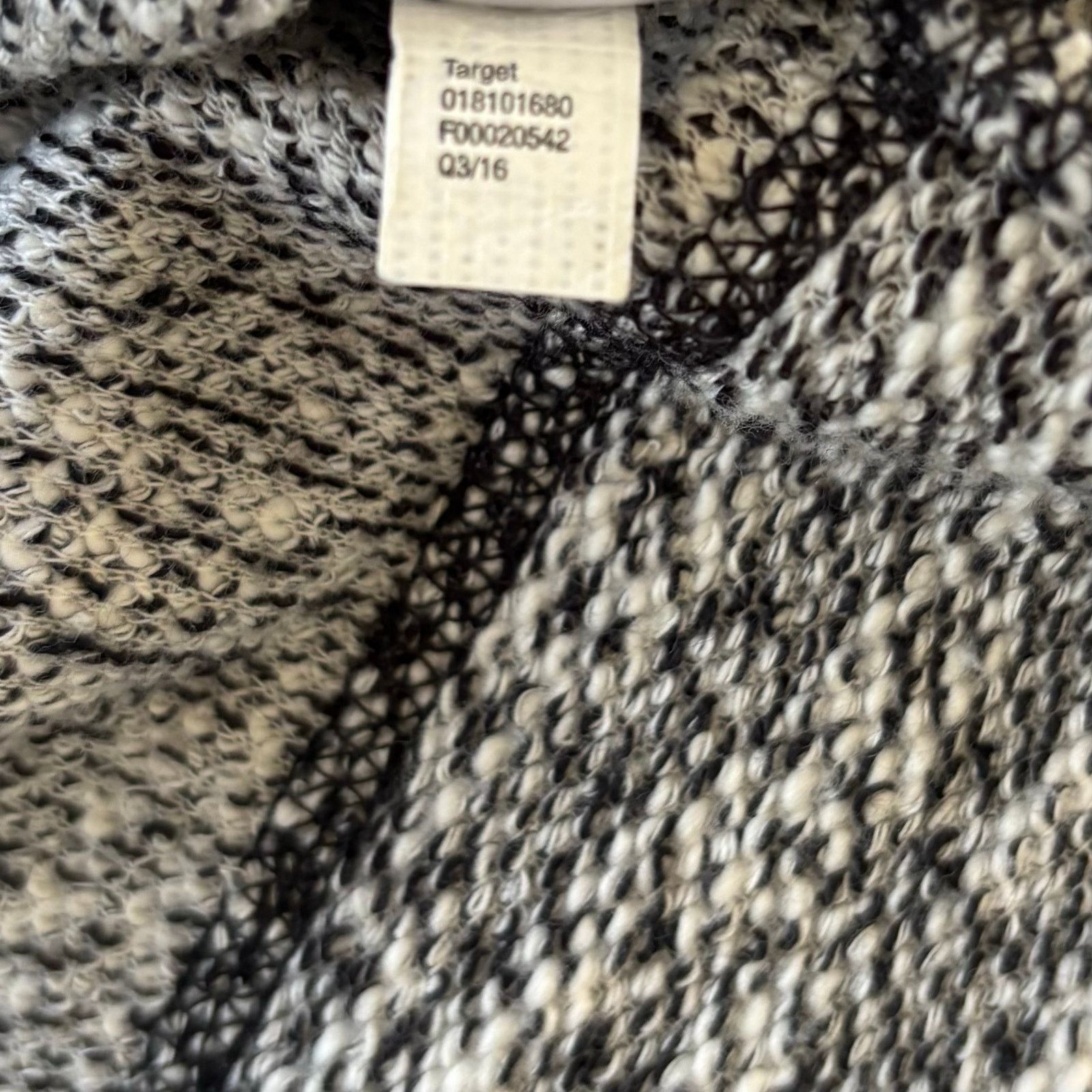 Merona Merona Merle Gray / Asphalt Turtleneck Sweater Size XL Size XL / US 12-14 / IT 48-50 - 11 Thumbnail