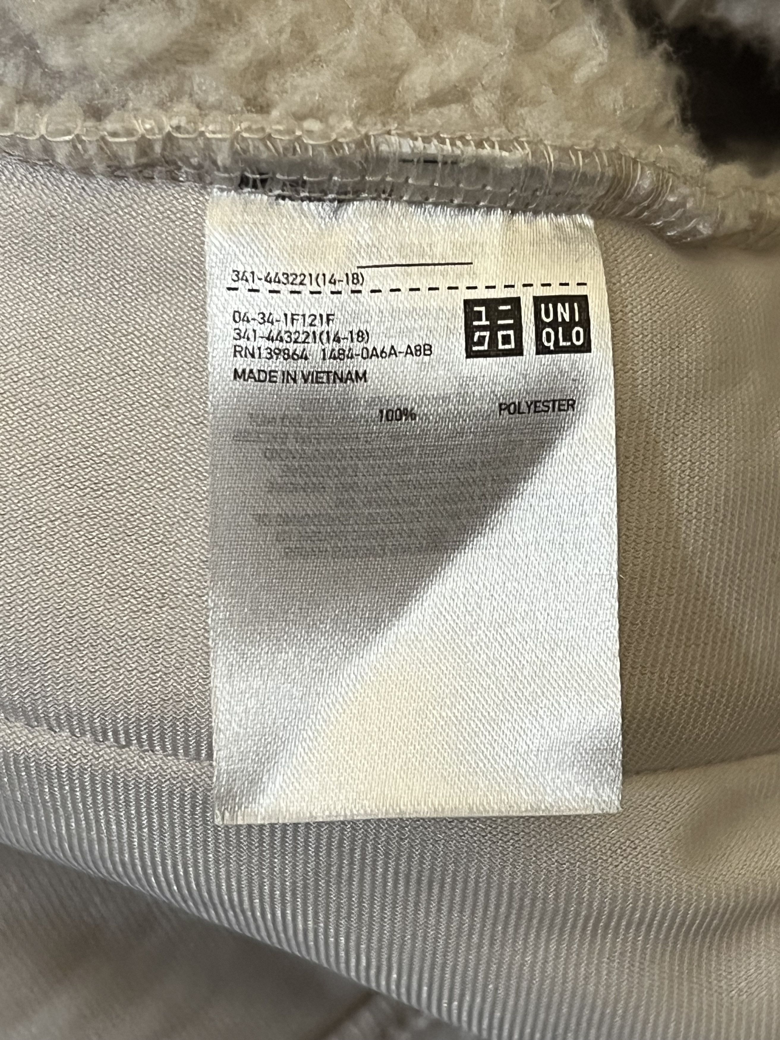 Uniqlo × White Mountaineering White Mountaineering Fleece Oversized Long Sleeve Pullover Size US L / EU 52-54 / 3 - 5 Thumbnail