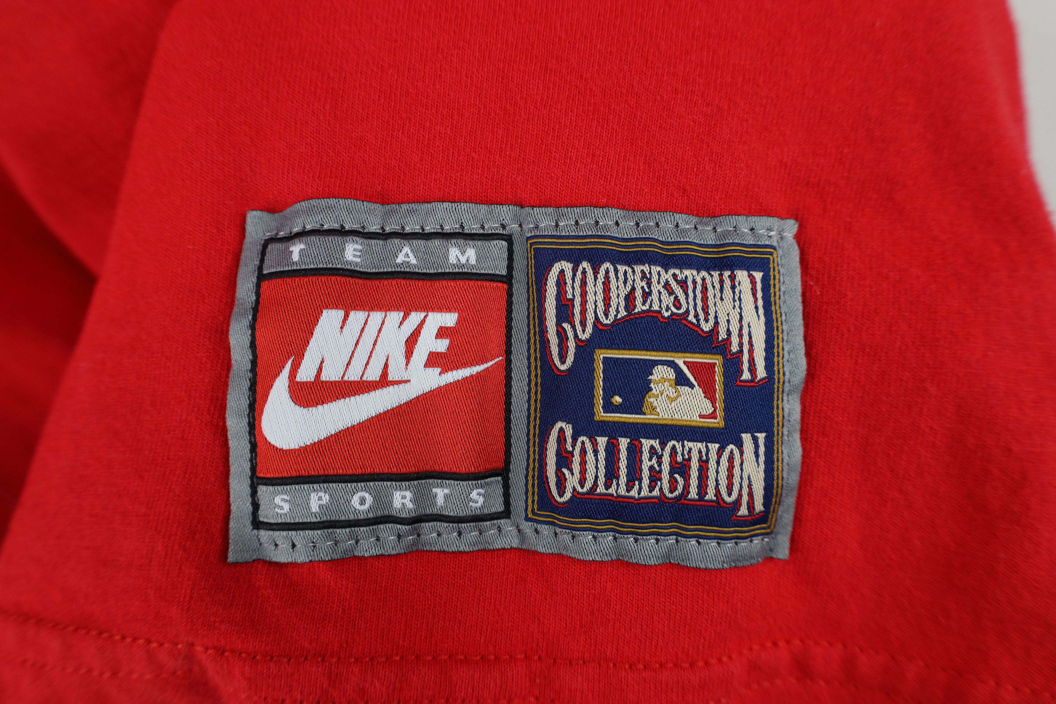 Nike Vintage Nike Swoosh Minnesota Twins Baseball T-Shirt Red Size US M / EU 48-50 / 2 - 4 Thumbnail