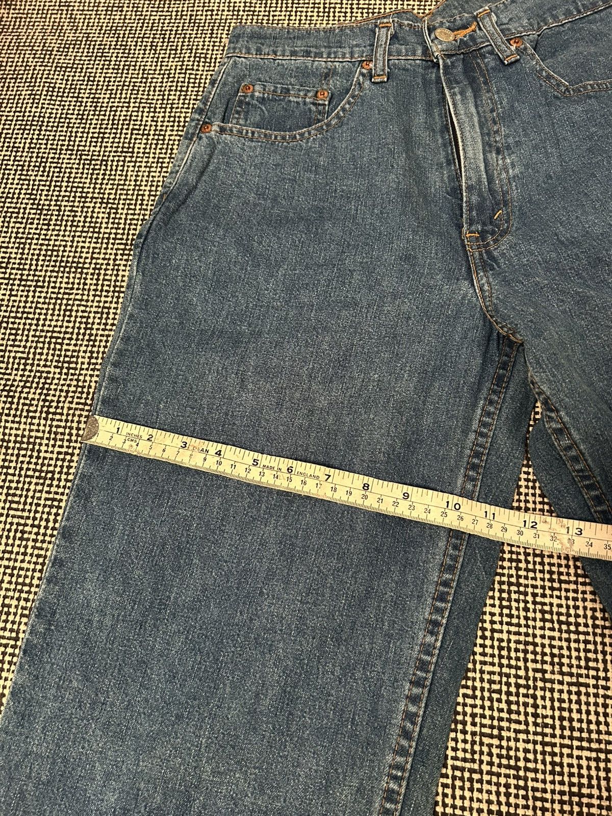 Japanese Brand Rare 1992 Levis 856 Overall Buckleback White Tab Size US 29 - 10 Thumbnail