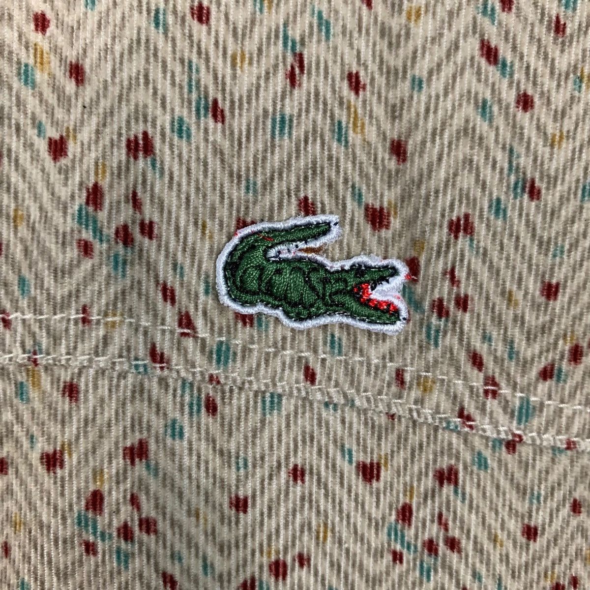 Lacoste 90’s IZOD LACOSTE Speckled Pattern Bomber Jacket #2827-C127 Size US XL / EU 56 / 4 - 5 Thumbnail