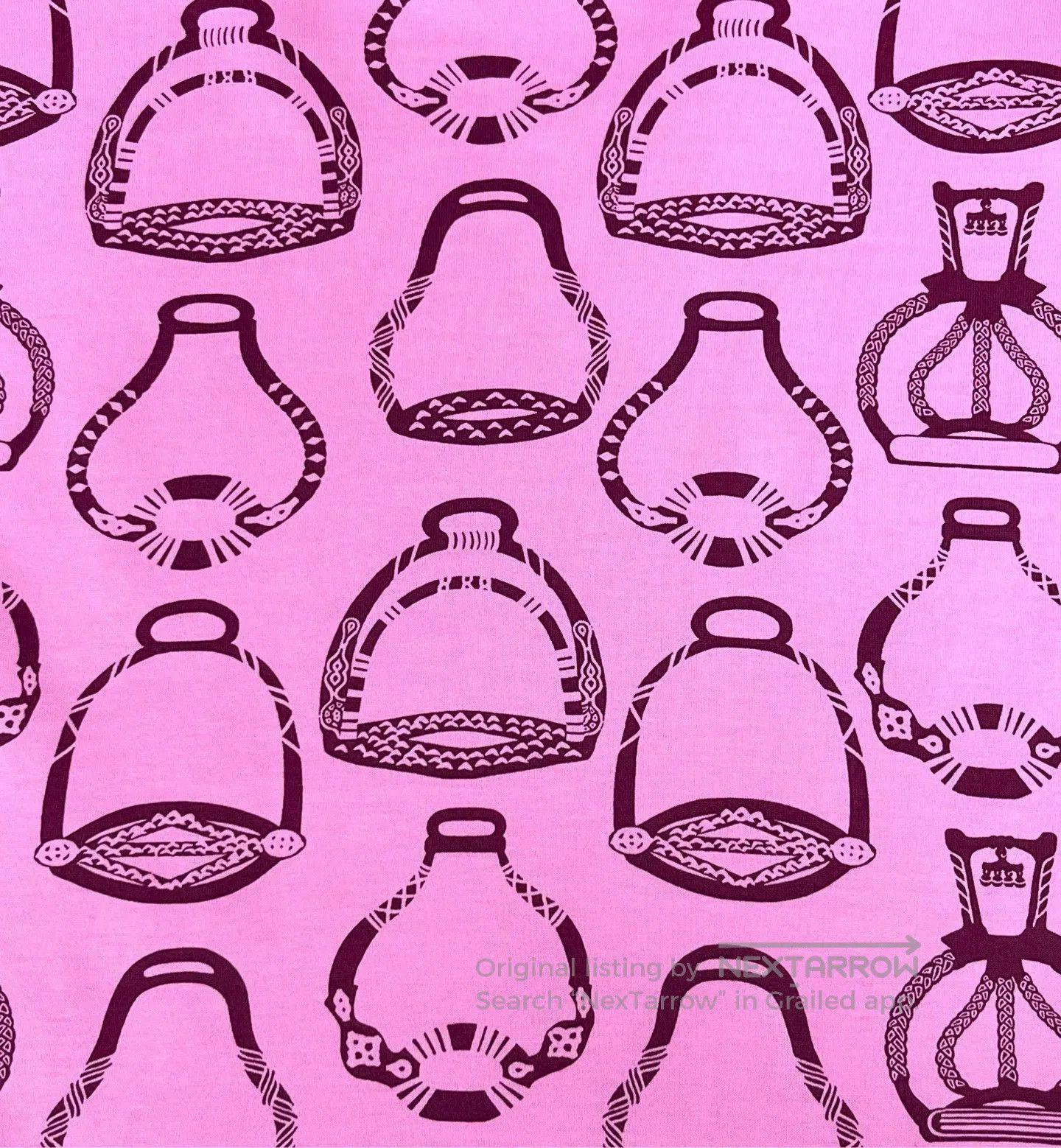 Hermes Hermes SS23 Pink Vase Print T-shirt. Size US XS / EU 42 / 0 - 5 Thumbnail