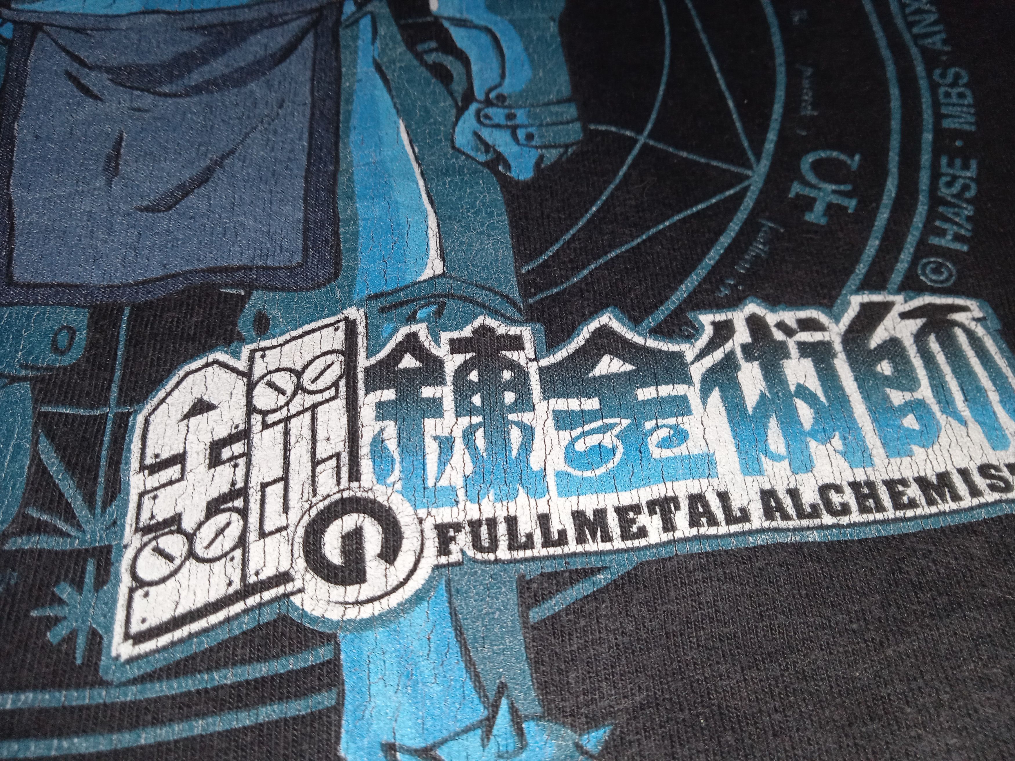 Vintage Vintage 00s Full Metal Alchemist T-Shirt Anime Y2K Size US M / EU 48-50 / 2 - 4 Thumbnail