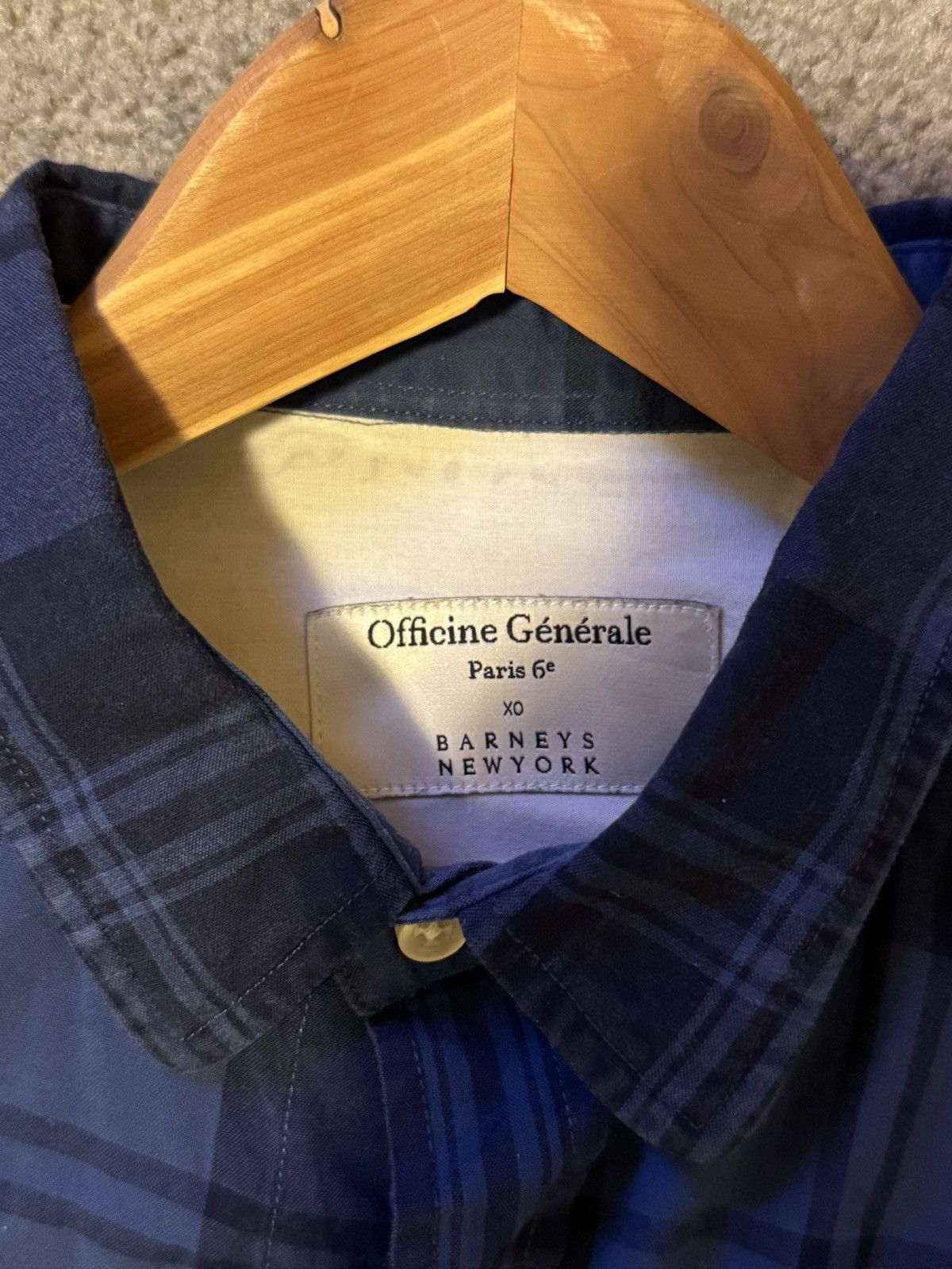 Officine Generale Officine Generale Shirt Size US M / EU 48-50 / 2 - 3 Thumbnail