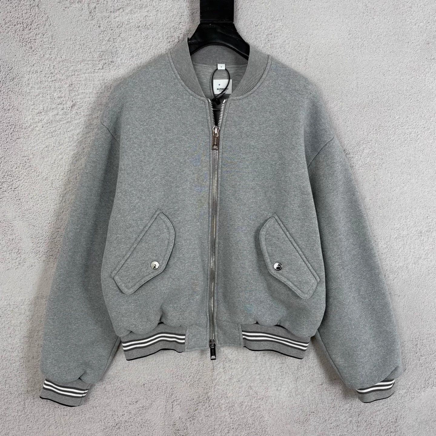Burberry BURBERRY Back Logo Baseball Jacket Size US M / EU 48-50 / 2 - 1 Thumbnail