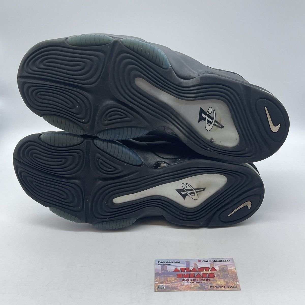 Nike Air penny 3 black varsity royal Size US 11.5 / EU 44-45 - 6 Thumbnail