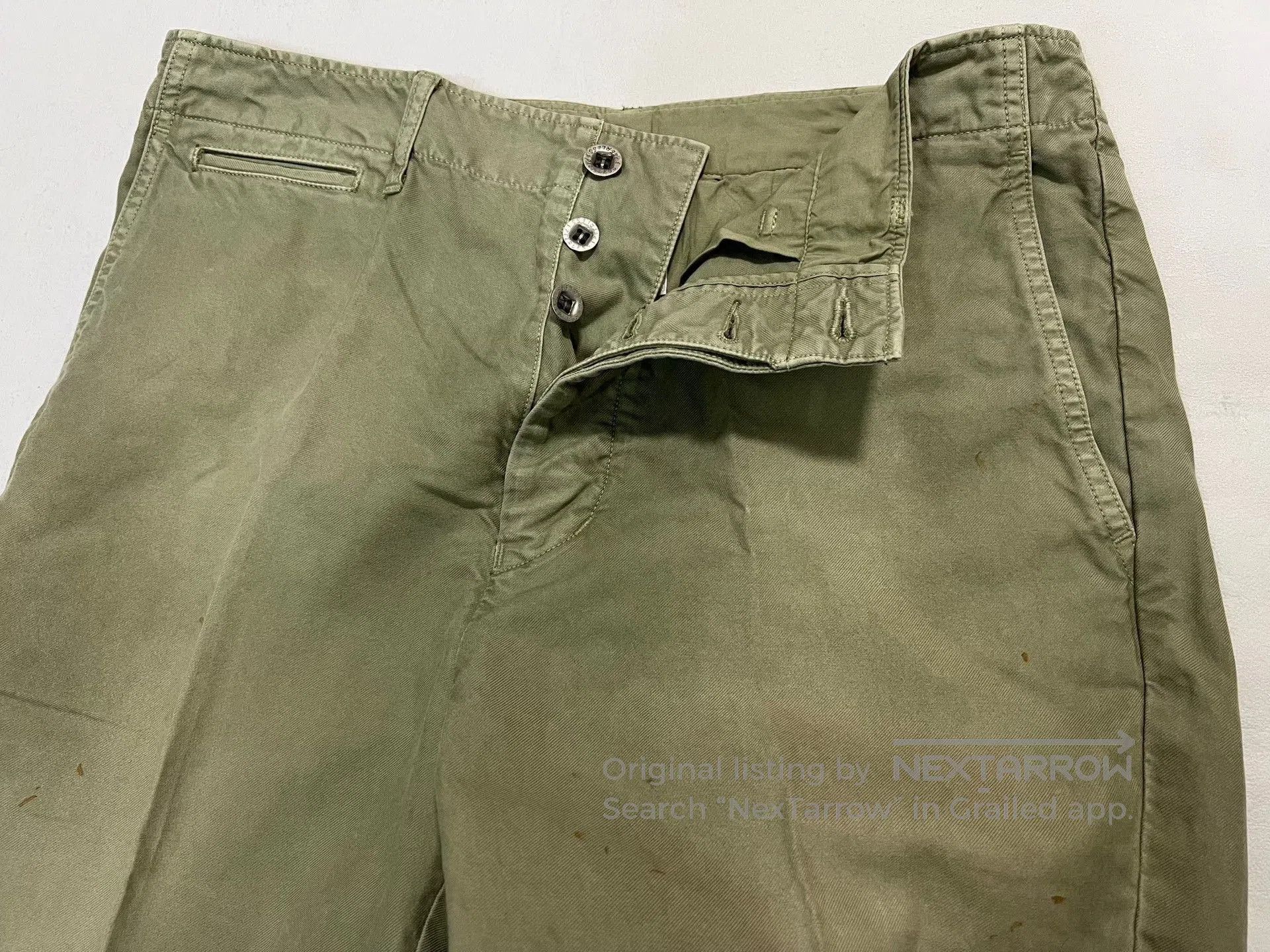 Visvim VISVIM 23SS CHINO PANTS DMGD. Size US 26 / EU 42 - 3 Thumbnail