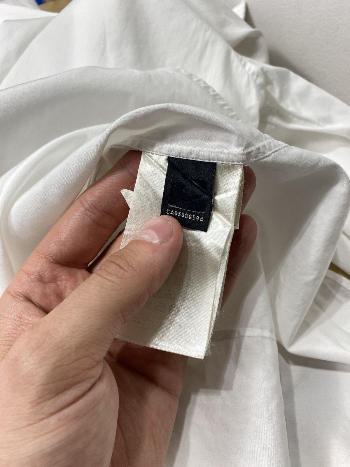 Fendi × Vintage Fendi white cotton slim fit shirt size S Size US S / EU 44-46 / 1 - 10 Thumbnail