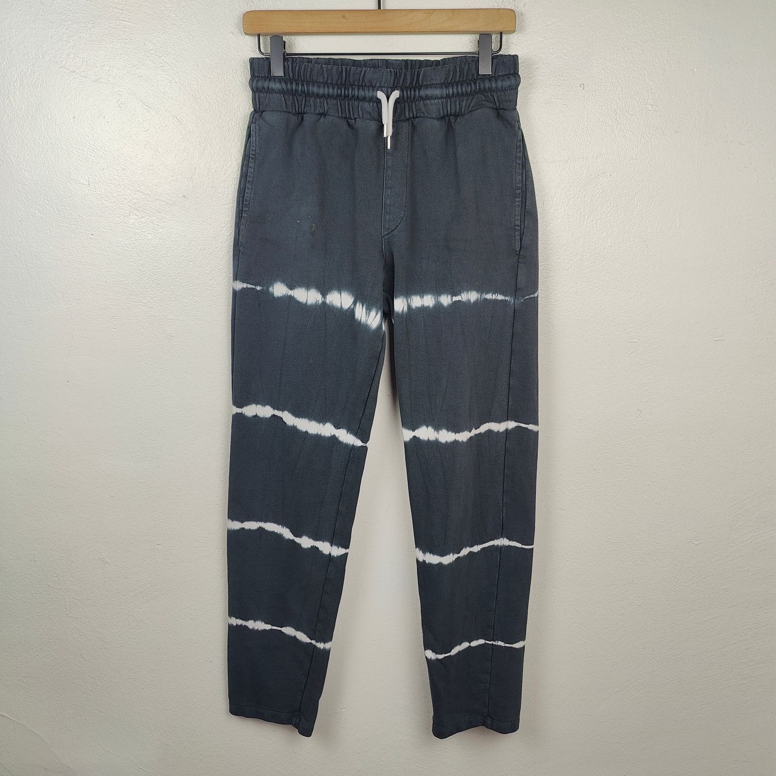 Allsaints AllSaints Pippa Pinstripe Jogger Womens 2 Black Size 26" / US 2 / IT 38 - 1 Thumbnail