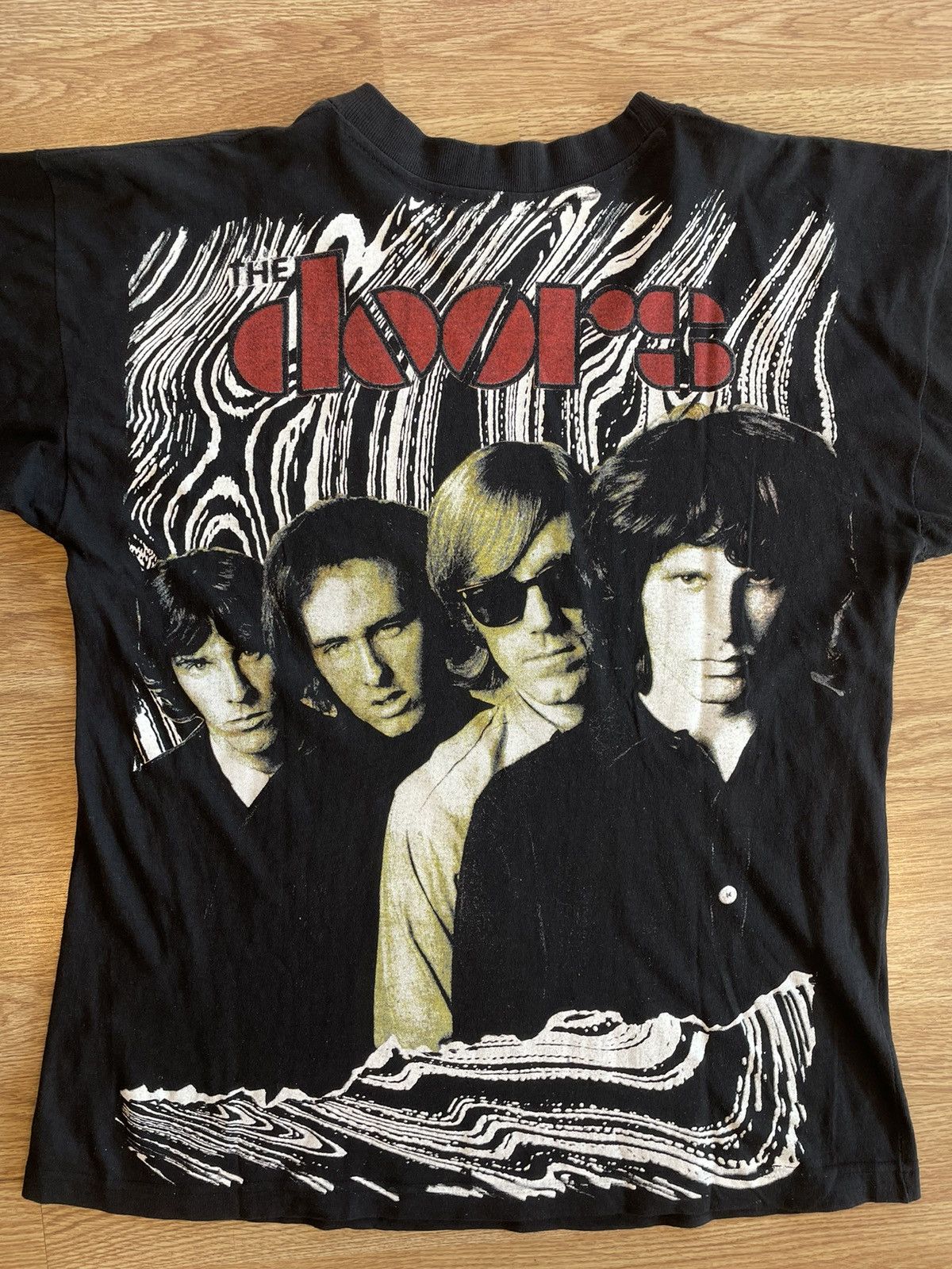 Band Tees × Vintage 90’s The Doors Jim Morrison vintage tee Size US L / EU 52-54 / 3 - 5 Thumbnail