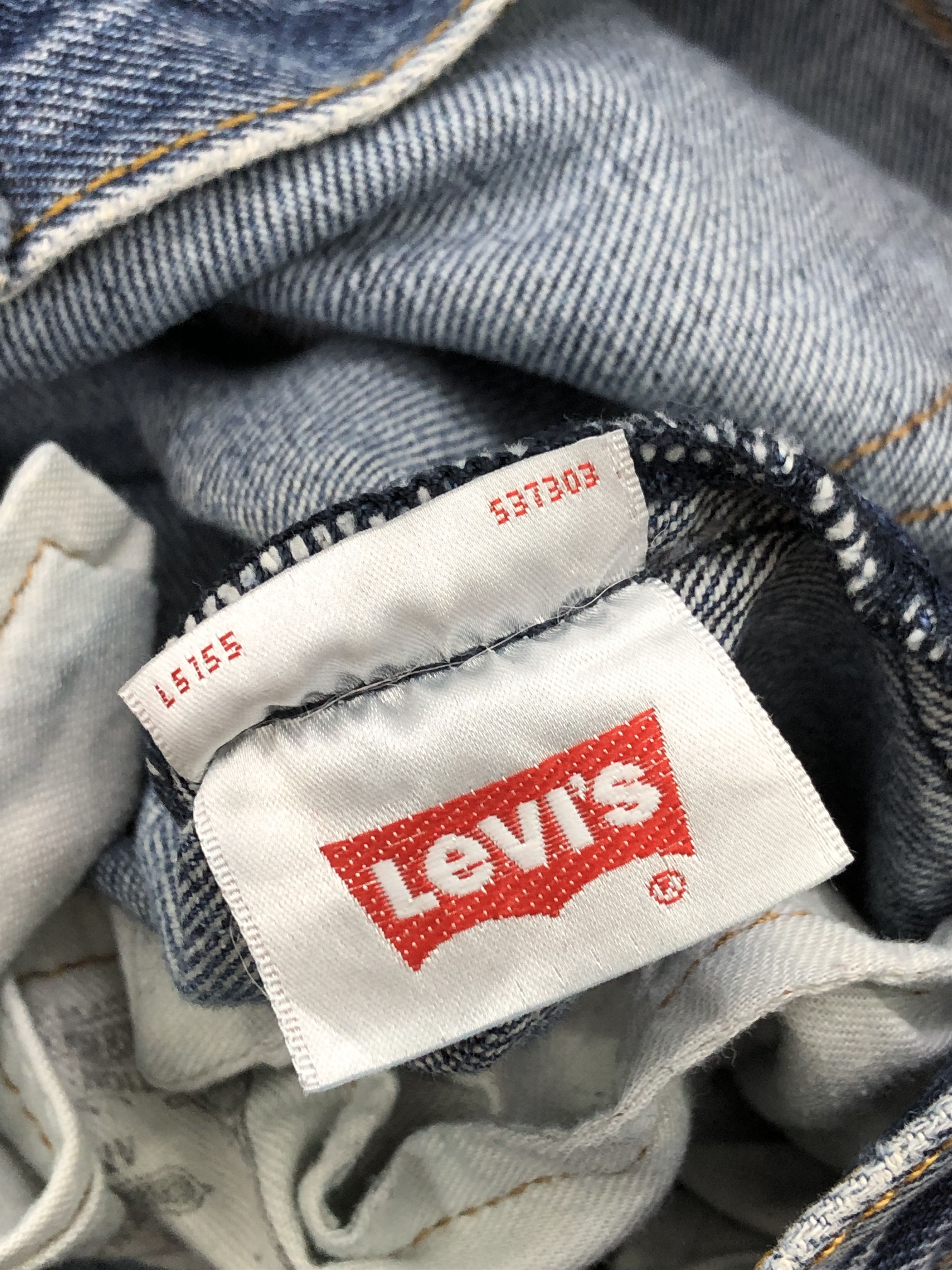 Levi's × Vintage Distressed Vintage Levi's 501 Blue Denim Jeans Size US 32 / EU 48 - 7 Thumbnail