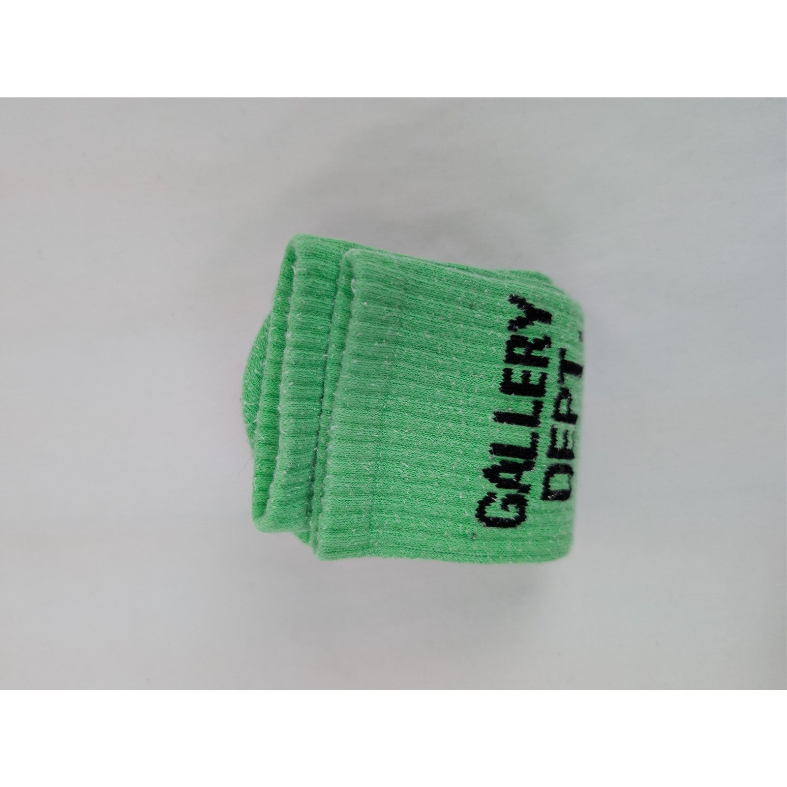 Gallery Dept. o1rshd1 Q:4 / Size: OS / Gallery Dept. Logo Socks Fluo Green Size ONE SIZE - 11 Thumbnail