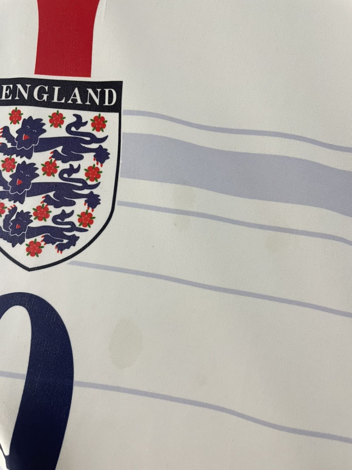 Vintage England Rooney #9 vintage soccer jersey Size US L / EU 52-54 / 3 - 9 Thumbnail