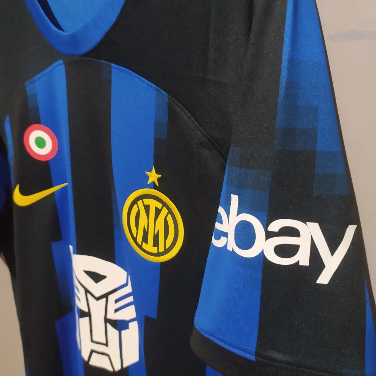 Nike Nike x Inter Milan x Transformers 23/24 Thuram #9 Home Shirt Size US XL / EU 56 / 4 - 11 Thumbnail