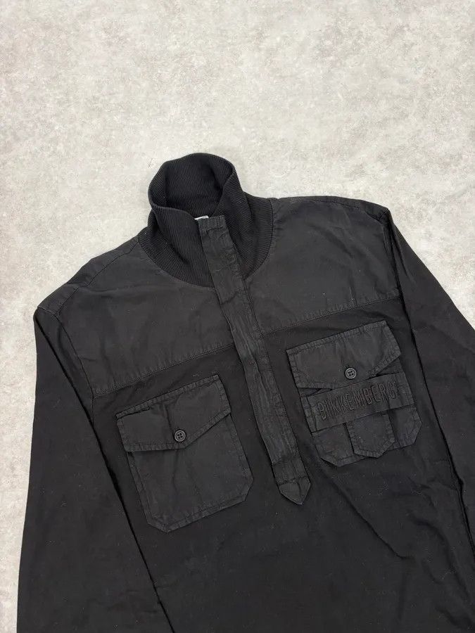 Dirk Bikkembergs 2010s Bikkembergs Black Cargo Polo Shirt Size US M / EU 48-50 / 2 - 5 Thumbnail