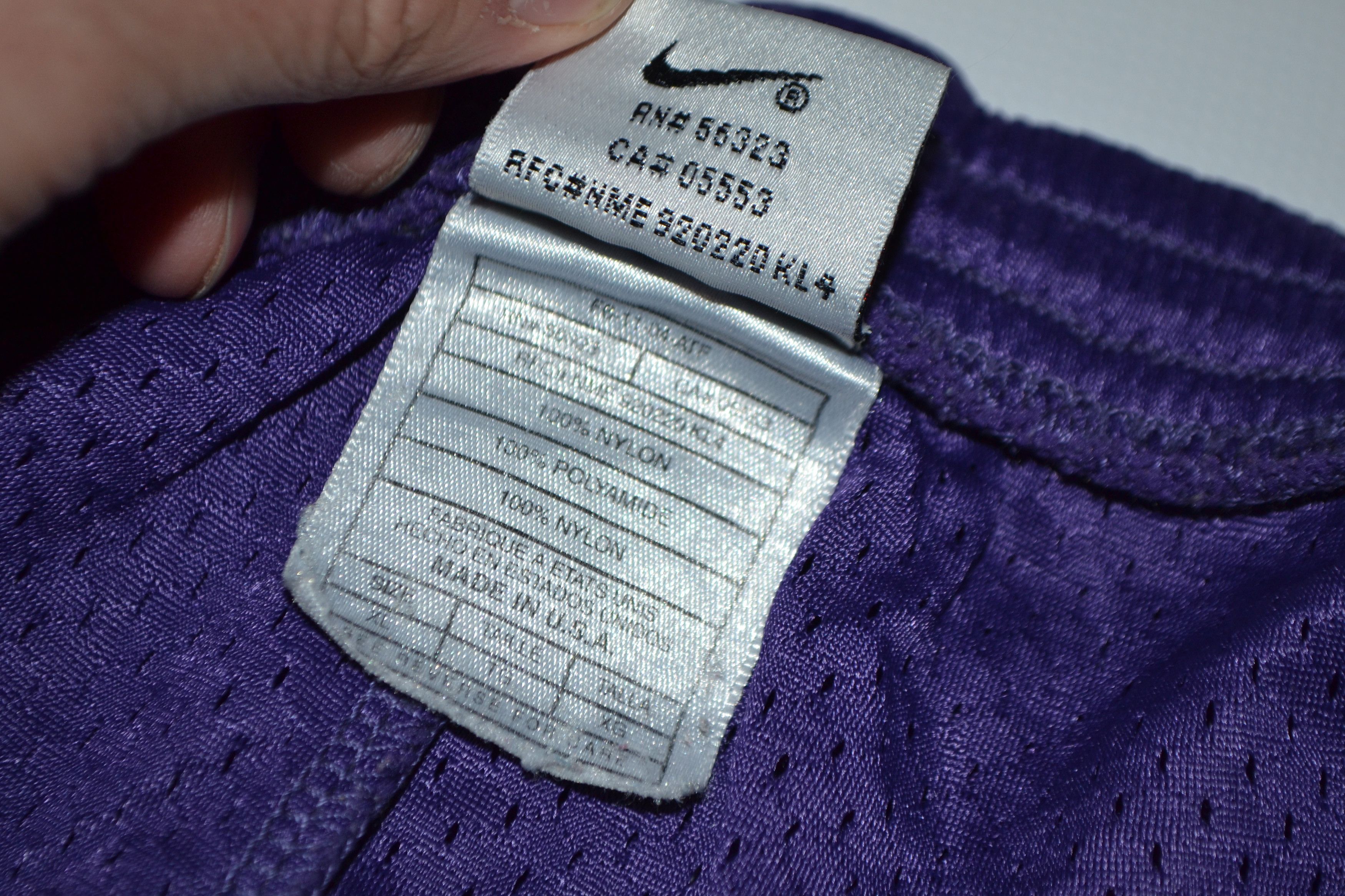 Nike Vintage Nike Nylon Basketball Made in USA Shorts 90s Size US 36 / EU 52 - 4 Thumbnail
