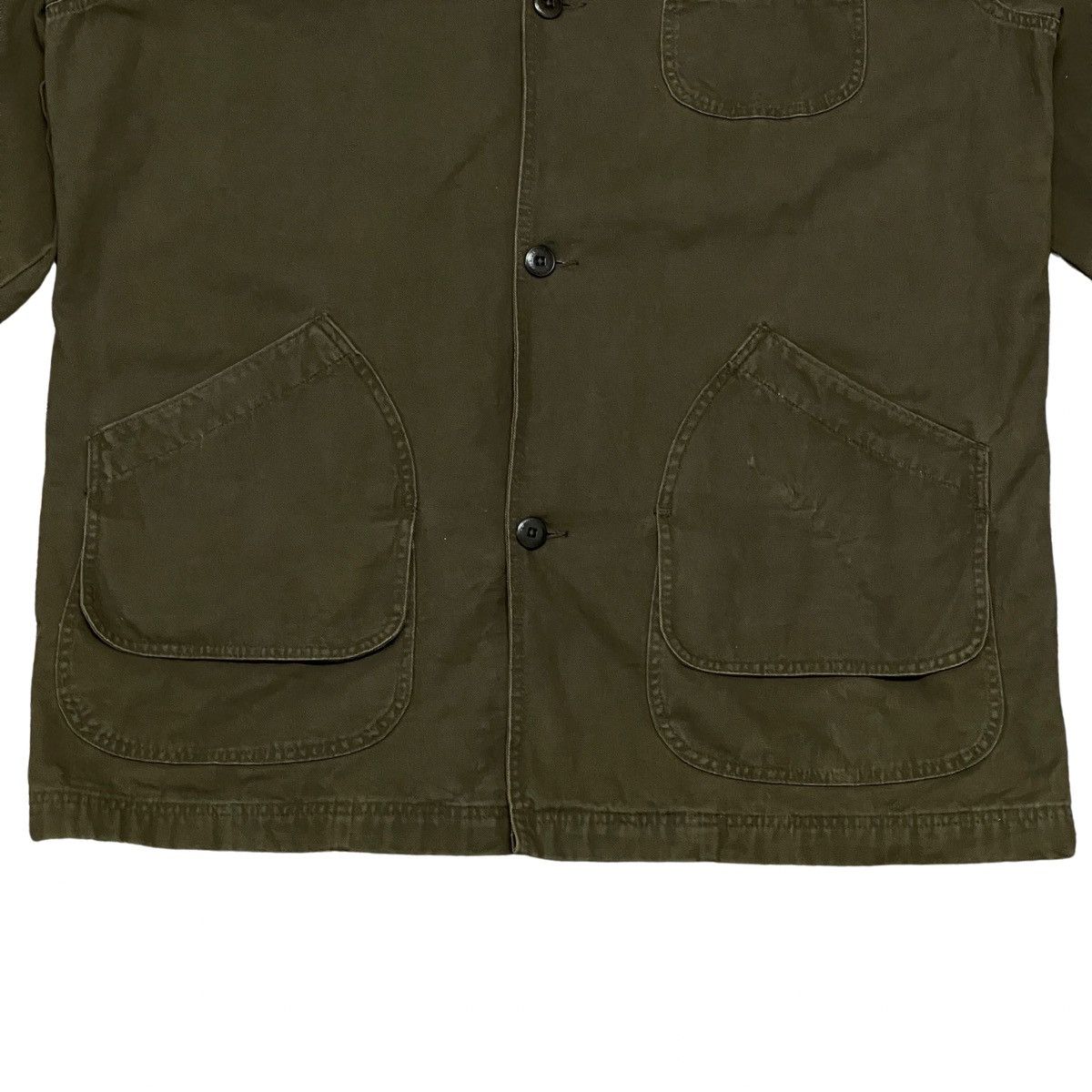 L.L. Bean Vintage L.L. Bean Green Duck Worker Chore Hunting Jacket Size US XXL / EU 58 / 5 - 8 Thumbnail