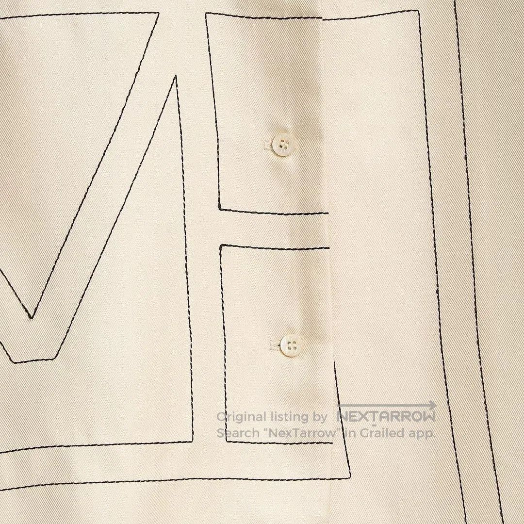 Toteme Toteme Women's Geometric Silk Blouse. Size M / US 6-8 / IT 42-44 - 4 Thumbnail