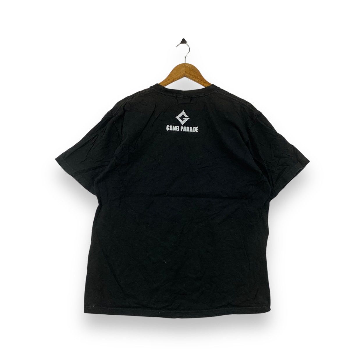 Vintage GANGEE FU**KIN PARTY Box Logo Great Sense Japan Tee Shirt Size US XL / EU 56 / 4 - 4 Thumbnail