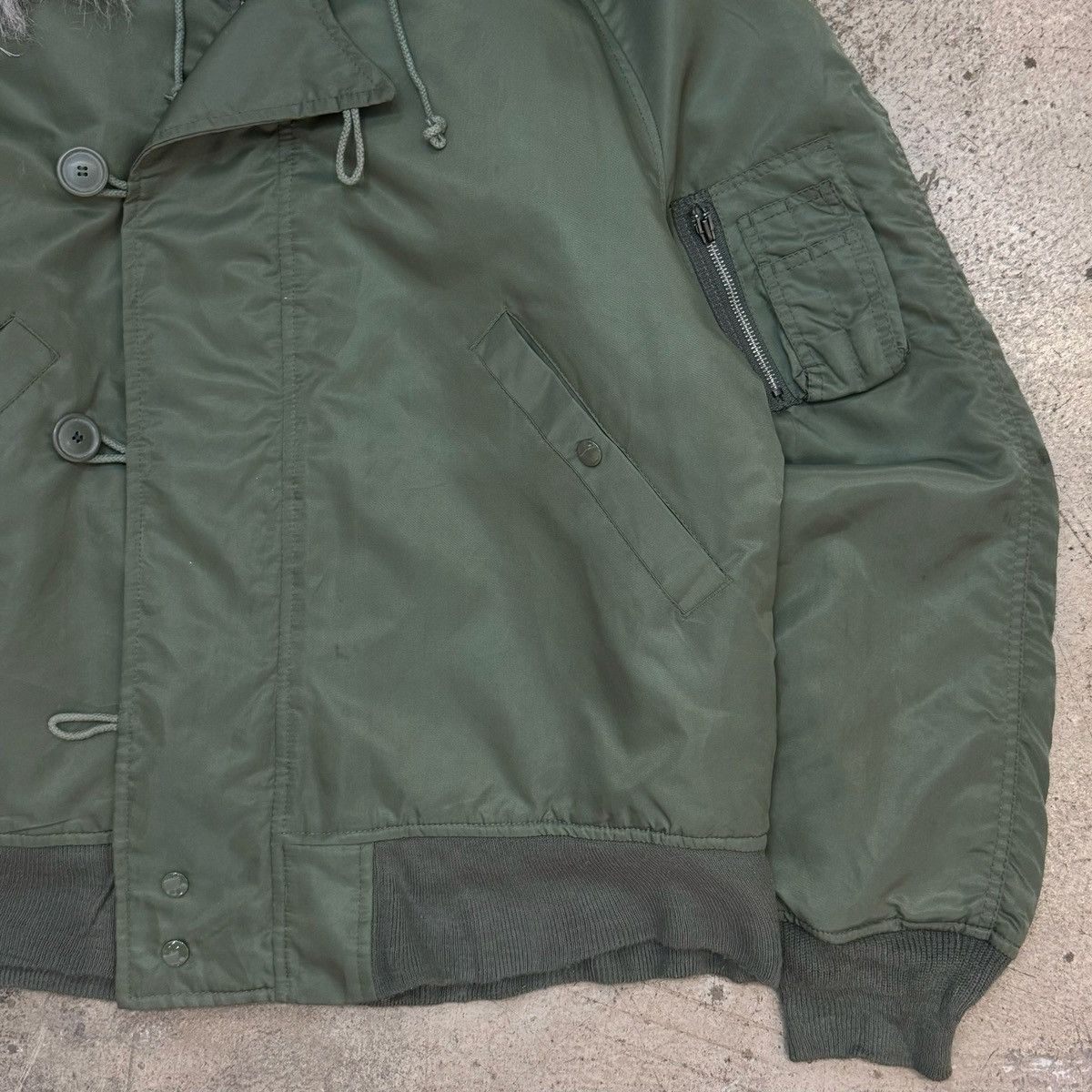 Vintage Vintage 80sN-2B Air Force flight jacket Size US L / EU 52-54 / 3 - 6 Thumbnail