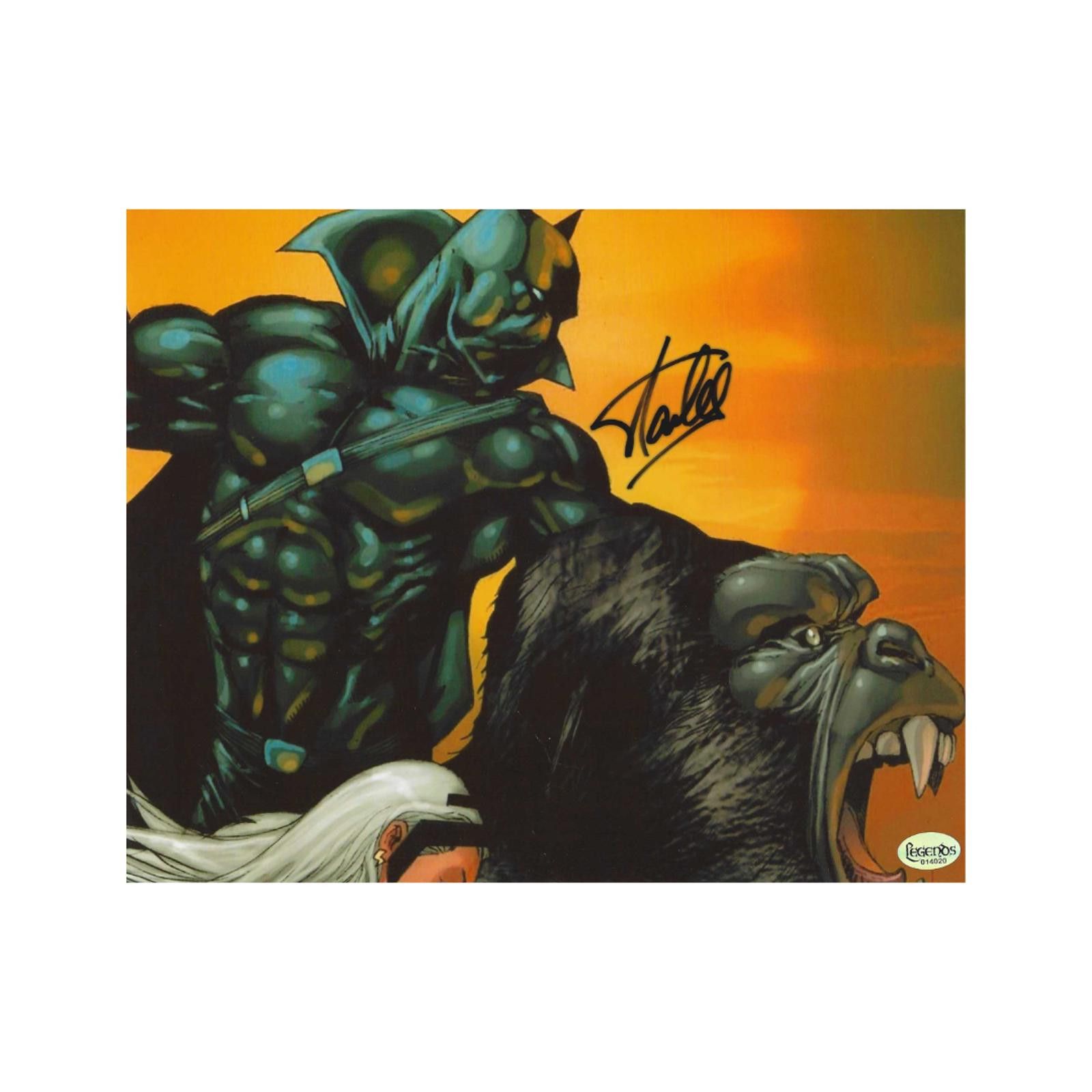 Other Stan Lee "Black Panther" autographed 8x10 photo COA W/Frame Size ONE SIZE - 3 Thumbnail