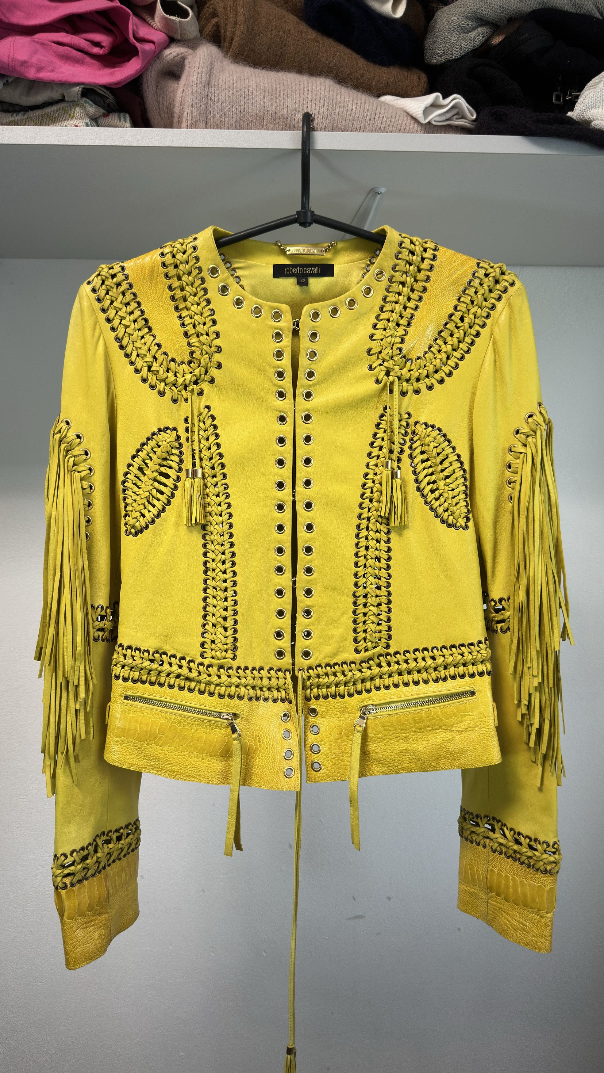 Roberto Cavalli Roberto Cavalli Spring Summer 2006 Runway Jacket Size M / US 6-8 / IT 42-44 - 2 Thumbnail