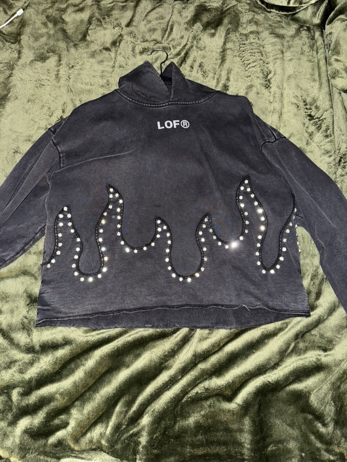 Other Lemons On Fire Rhinestone hoodie Size US S / EU 44-46 / 1 - 1 Thumbnail