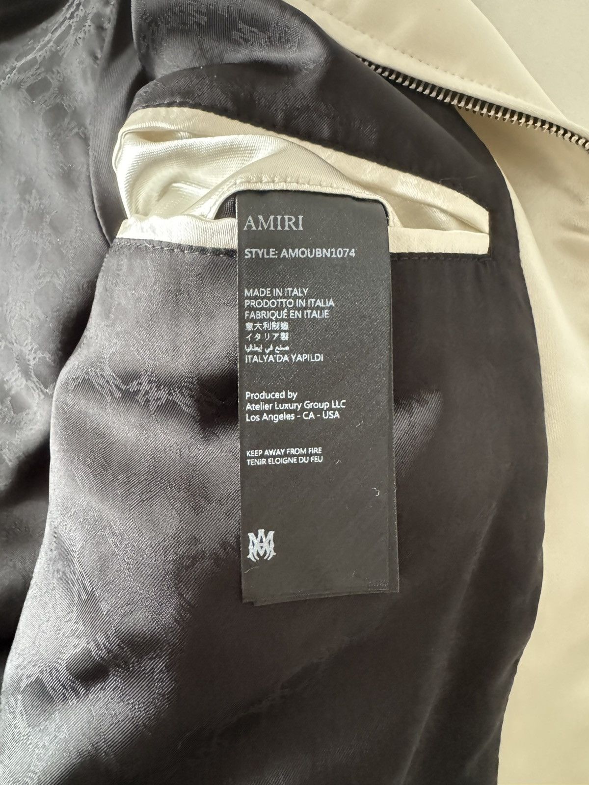 Amiri AMIRI Blouson Jacket – Size 48 (EU) Brand new and unworn. Size US M / EU 48-50 / 2 - 7 Thumbnail