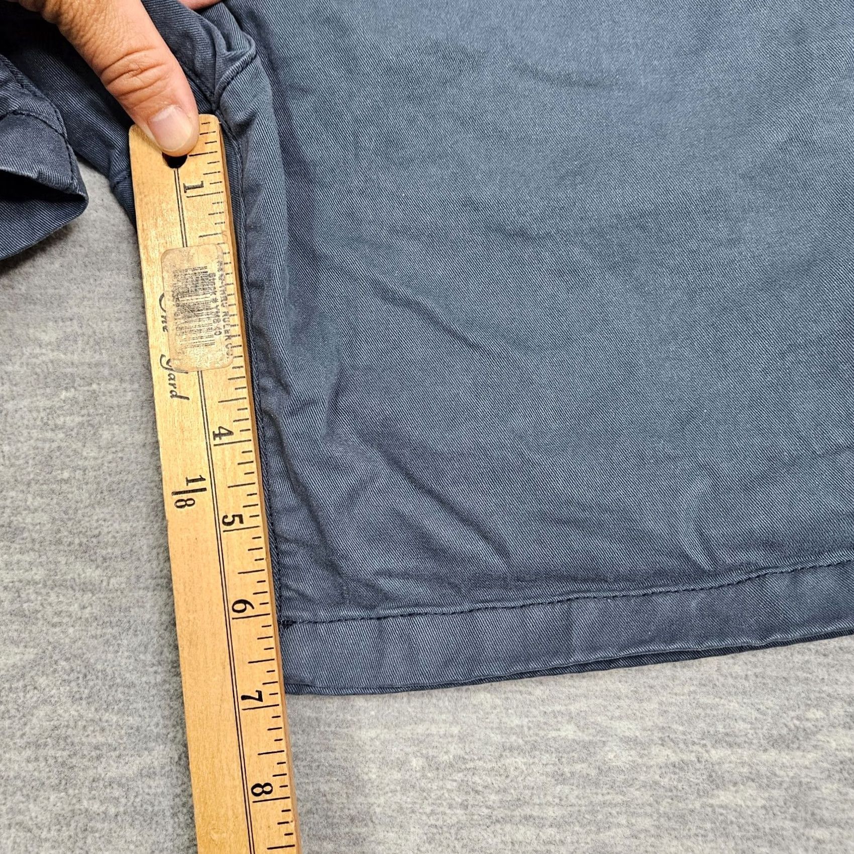 Flint And Tinder FLINT AND TINDER Men’s Blue Chino Mid Rise Casual Shorts Size 33 Size US 33 - 7 Thumbnail
