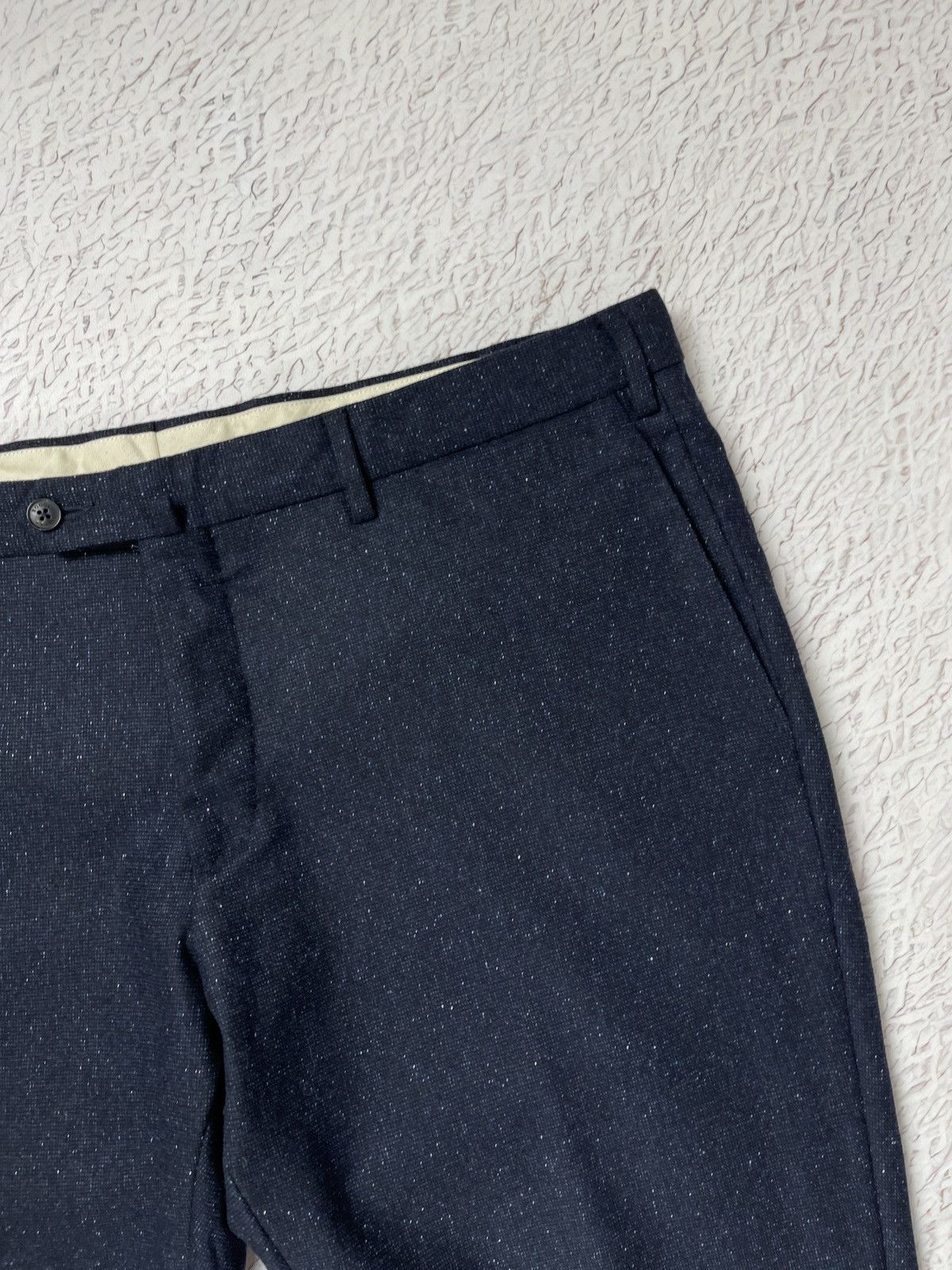 Boggi Boggi Milano wool silk dot pattern casual pants chinos Size US 40 / EU 56 - 9 Thumbnail