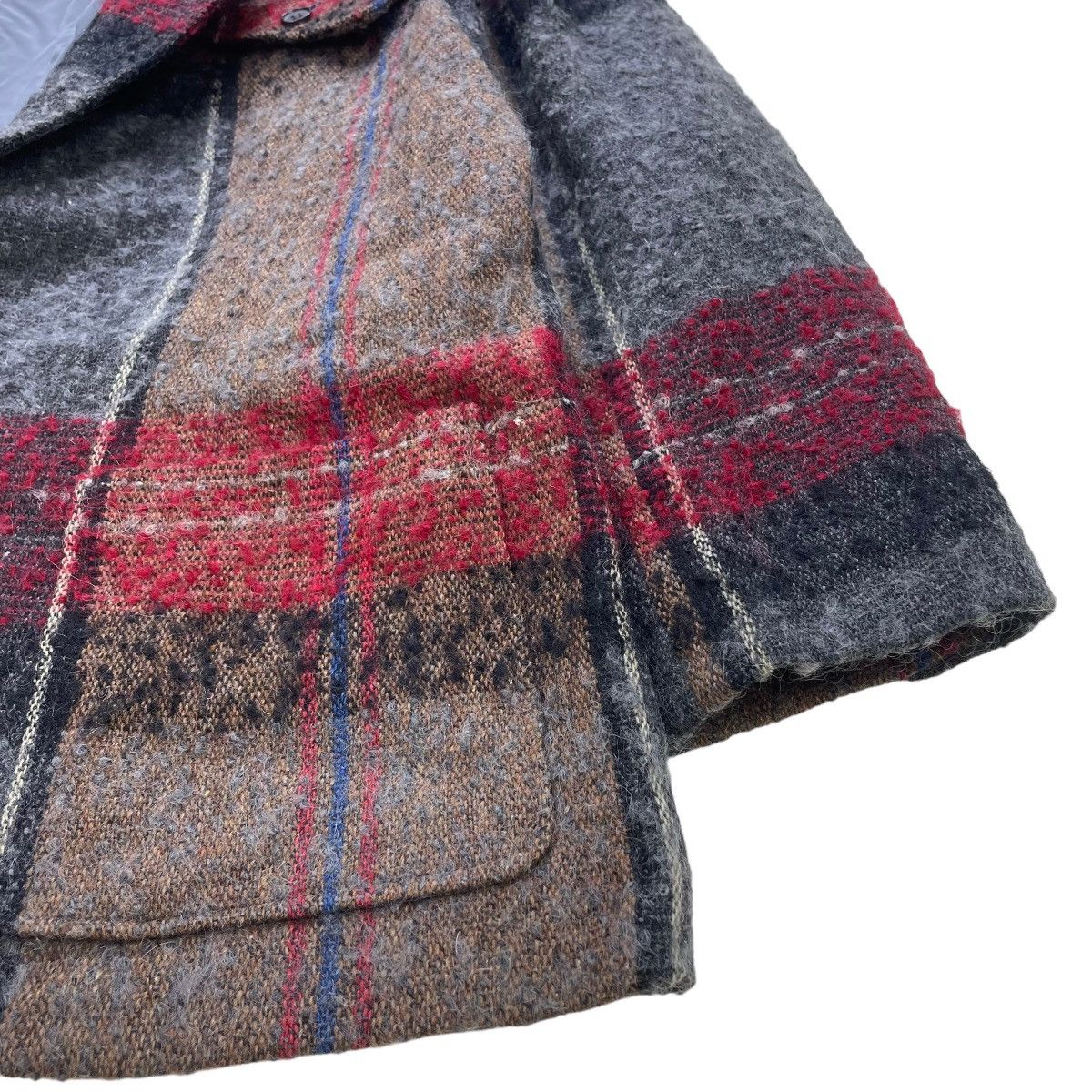 Vintage Individual Designer From Japan Takeo Nishida Wool Jacket Size M / US 6-8 / IT 42-44 - 3 Thumbnail