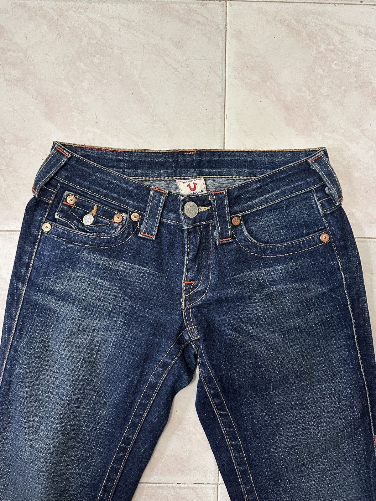 True Religion Y2K Essential True Religion JOEY Flare Jeans Size US 26 / EU 42 - 3 Thumbnail