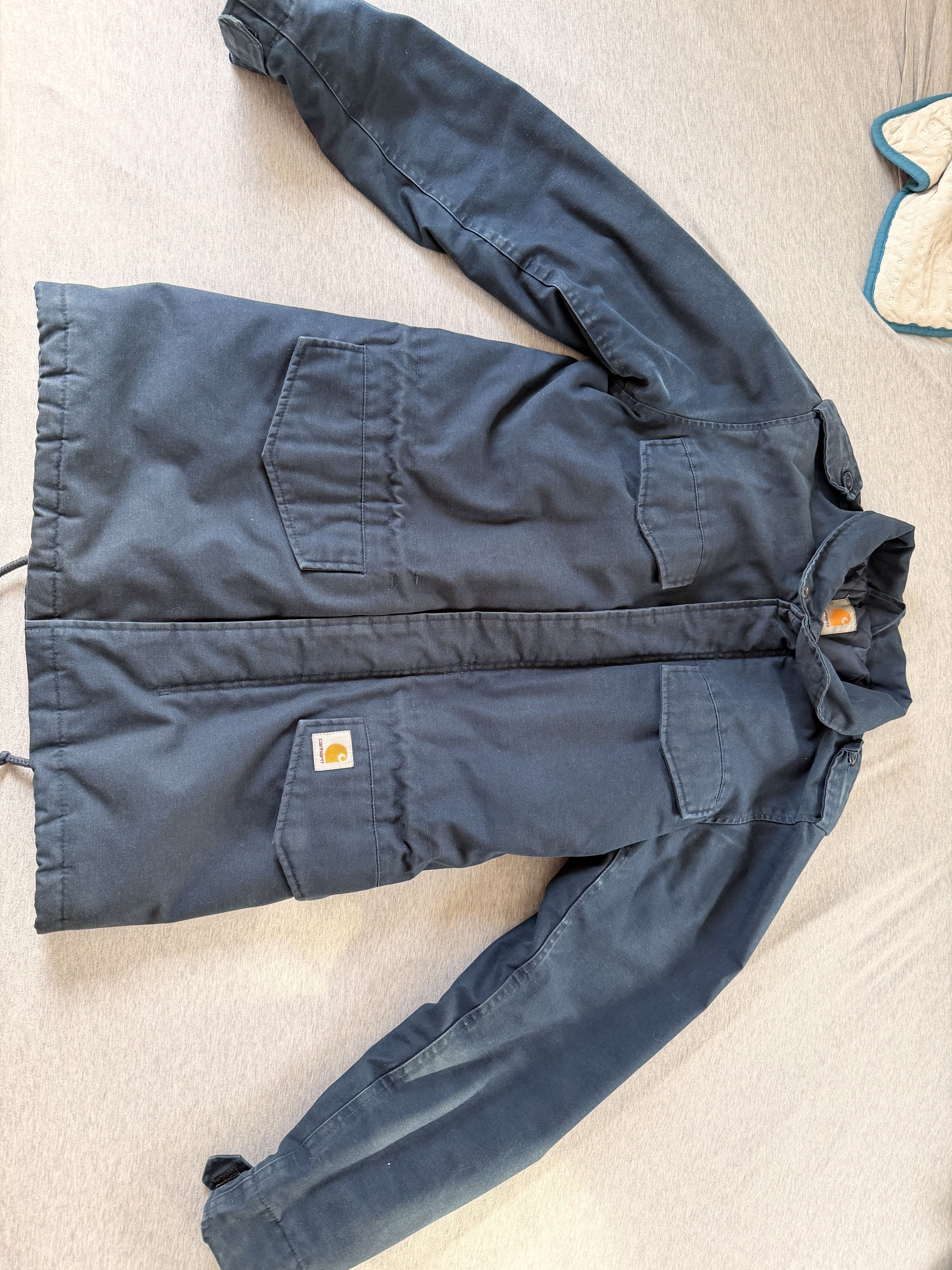 Carhartt Wip Carhartt Hickman Navy Coat medium Size US M / EU 48-50 / 2 - 1 Thumbnail
