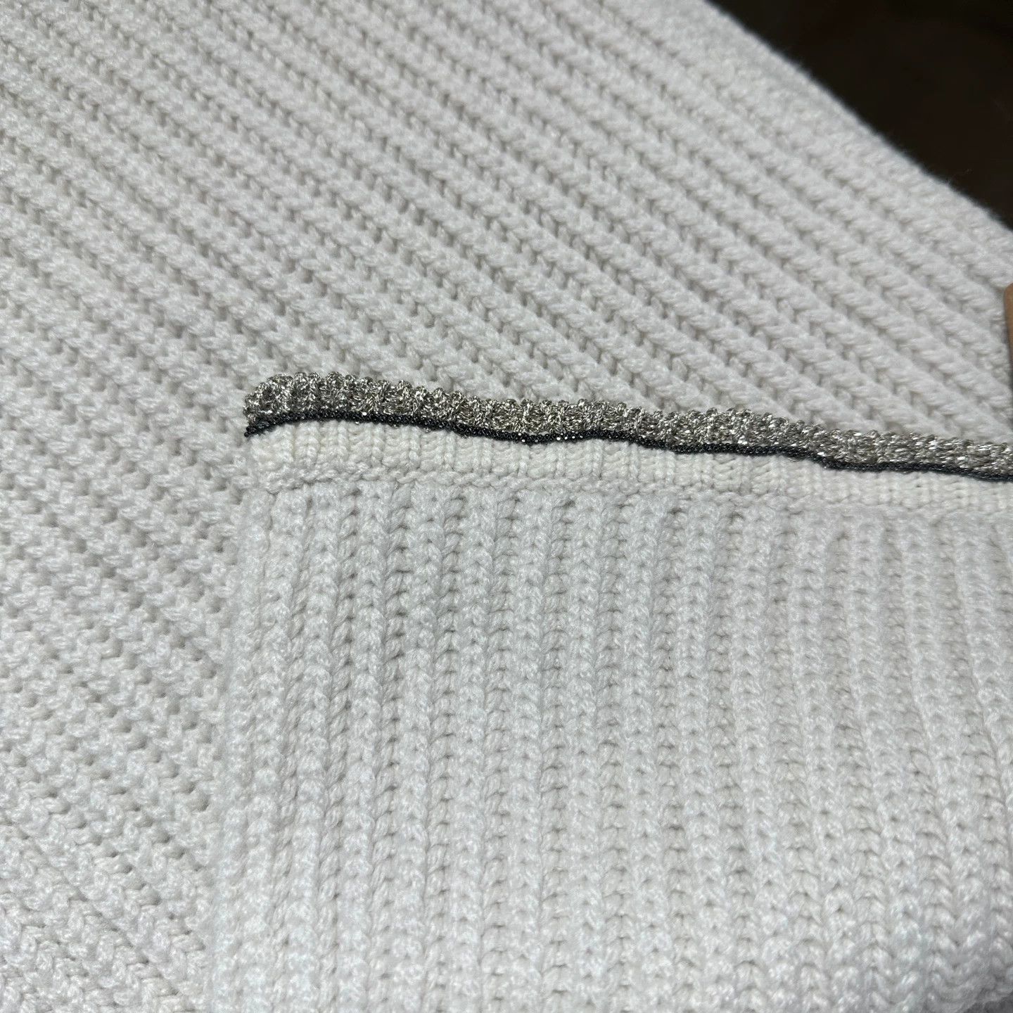 Brunello Cucinelli Brunello Cucinelli may312 cashmere trim scarf Size ONE SIZE - 6 Thumbnail