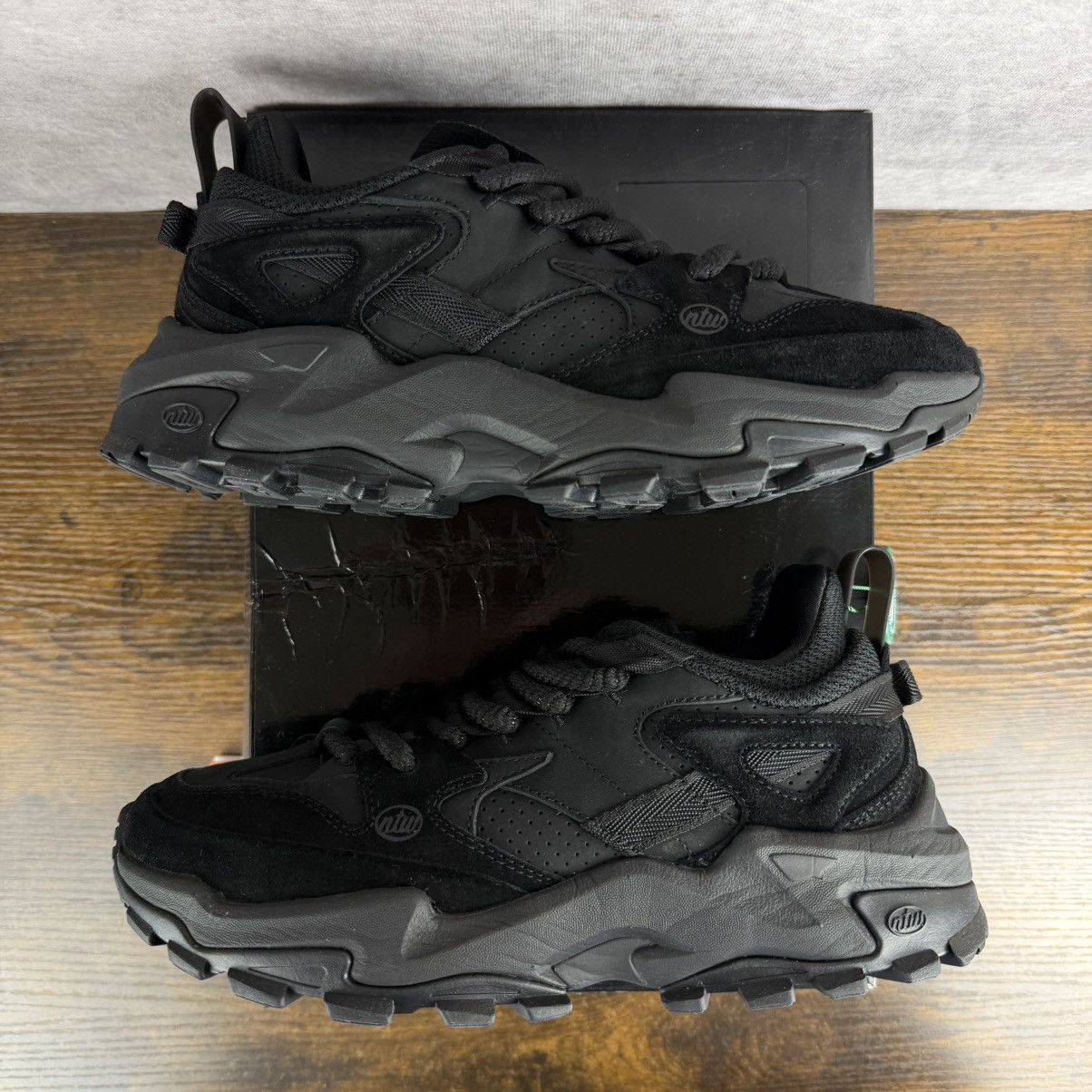 Other NEW notwoways Iacuna Onyx Black Size 7 US 6 UK NTW-M1-07TBLA Size US 7 / EU 40 - 3 Thumbnail