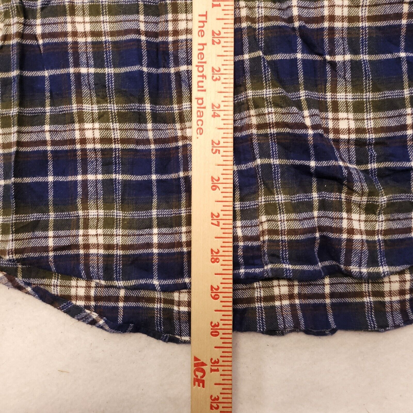 Sonoma Sonoma Madras Flannel Button Up Shirt Mens Size L Blue Size US L / EU 52-54 / 3 - 7 Thumbnail