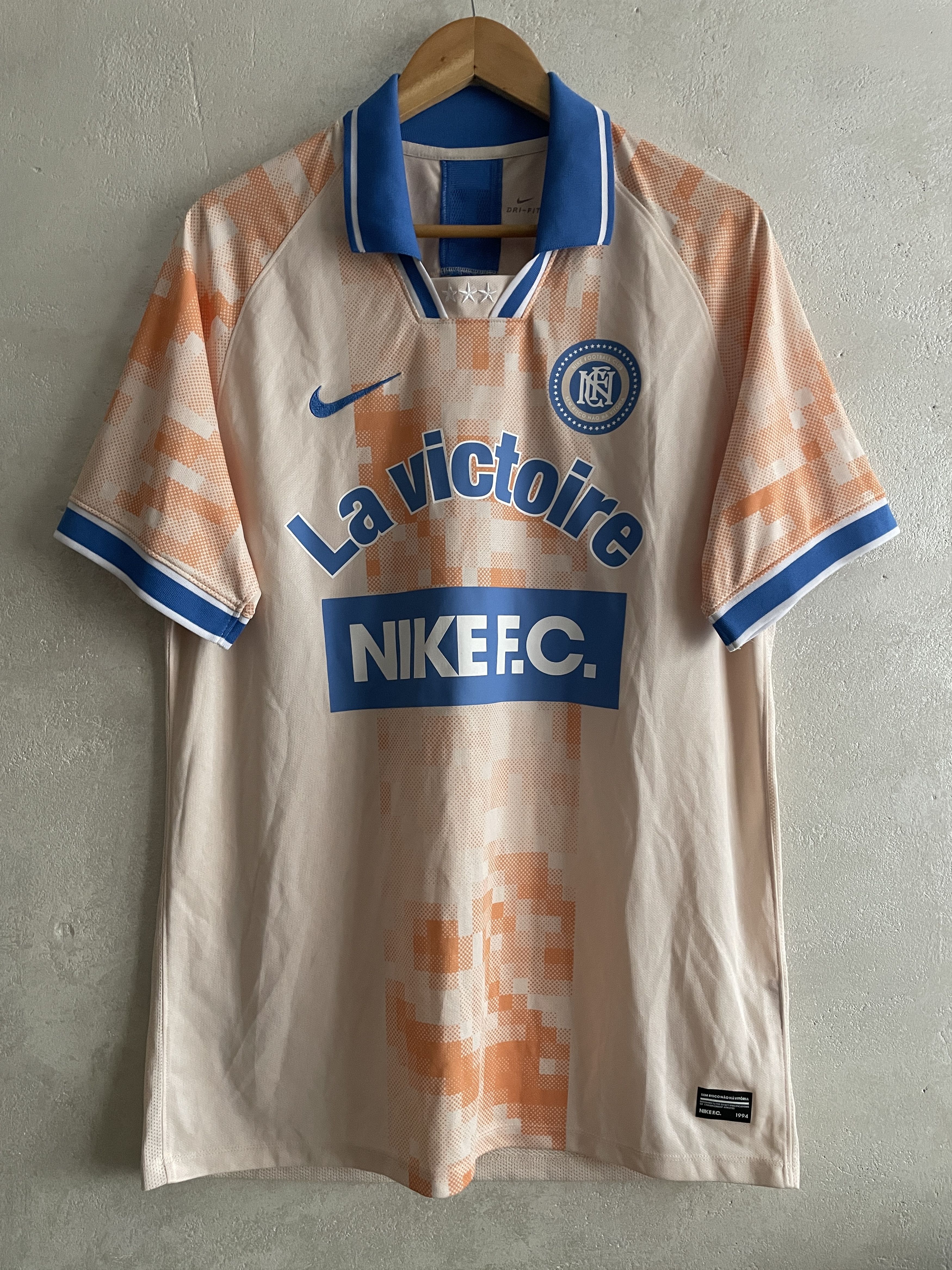Nike Nike F.C. Home Soccer Jersey Shirt Guava Pacific Size US L / EU 52-54 / 3 - 1 Thumbnail