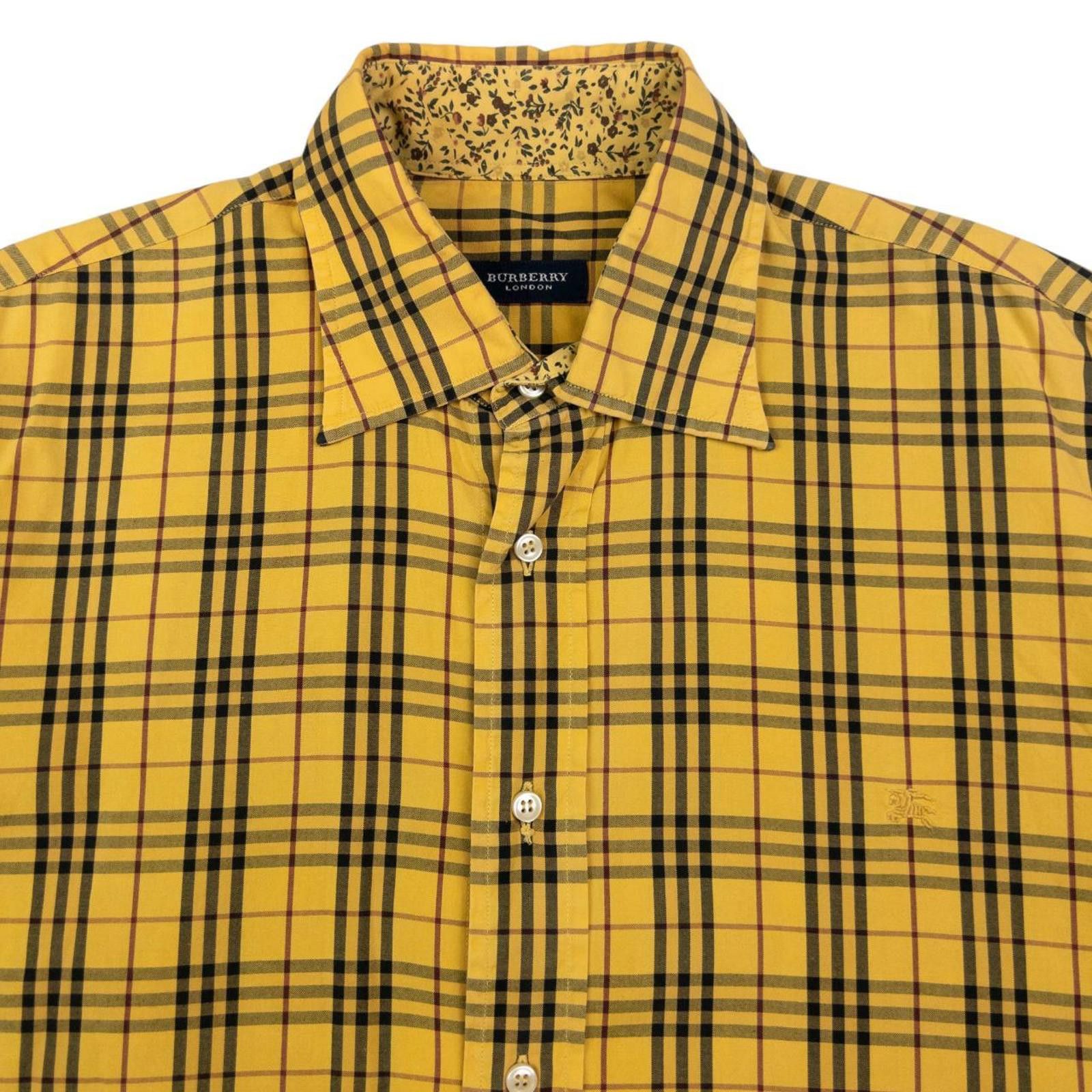 Burberry Vintage Burberry Nova Check Long Sleeve Button Shirt Size M Size US M / EU 48-50 / 2 - 3 Thumbnail