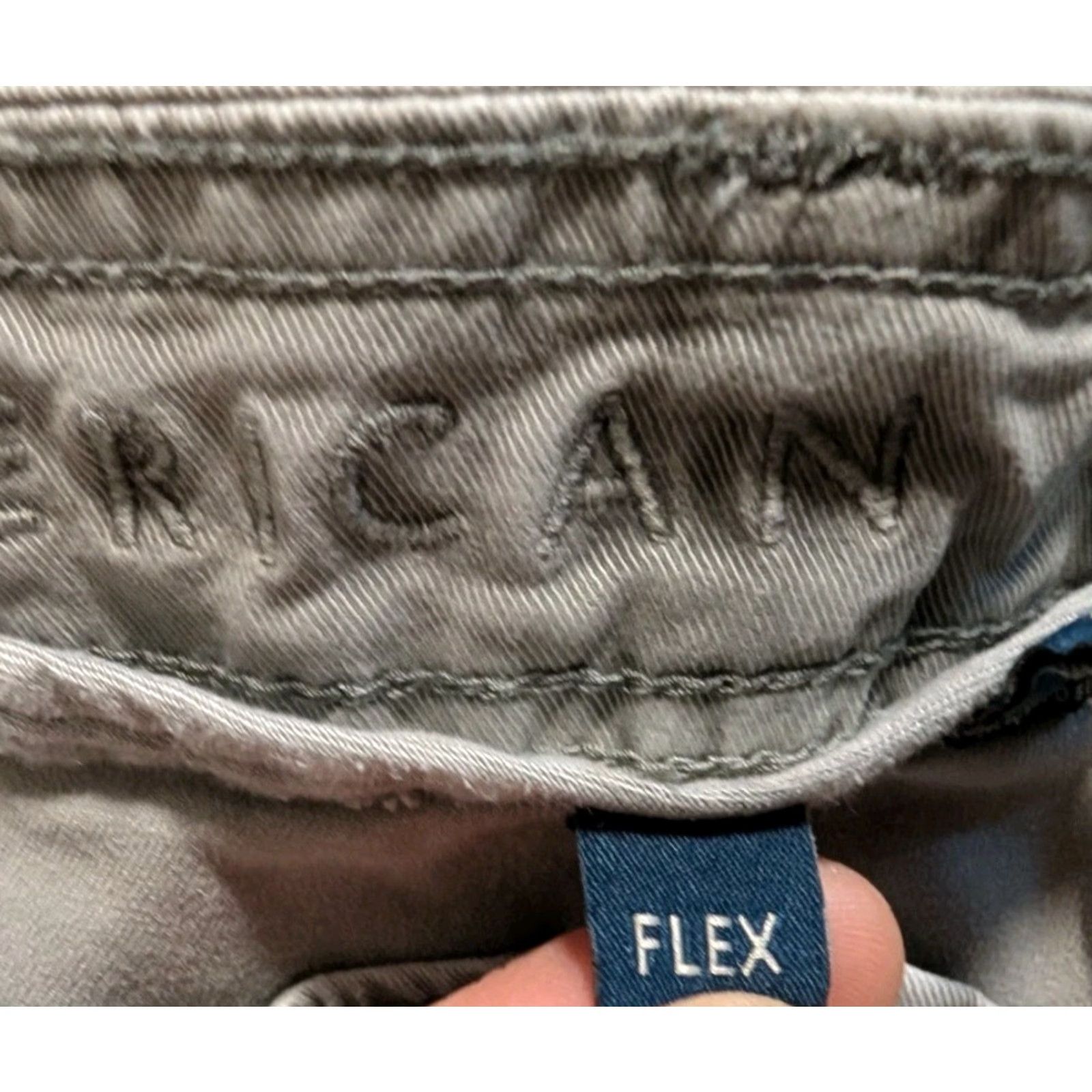 American Eagle Outfitters American Eagle Outfitters Cargo Pants Men 34x30 Gray Canvas Flex Lived In Straight 34in Inseam Regular Fit Vintage No Size US 34 / EU 50 - 5 Thumbnail
