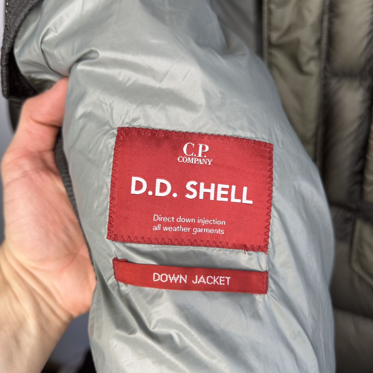 C.P. Company Cp Company DD Shell Down Puffer Google Jacket Khaki Green Size US M / EU 48-50 / 2 - 15 Thumbnail