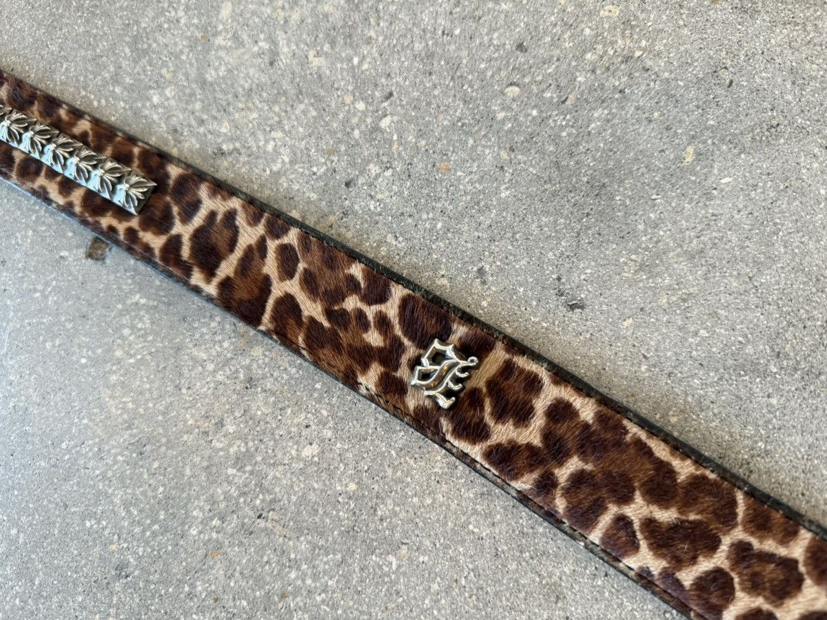 CHROME HEARTS X BELLA HADID CHEETAH STRAP