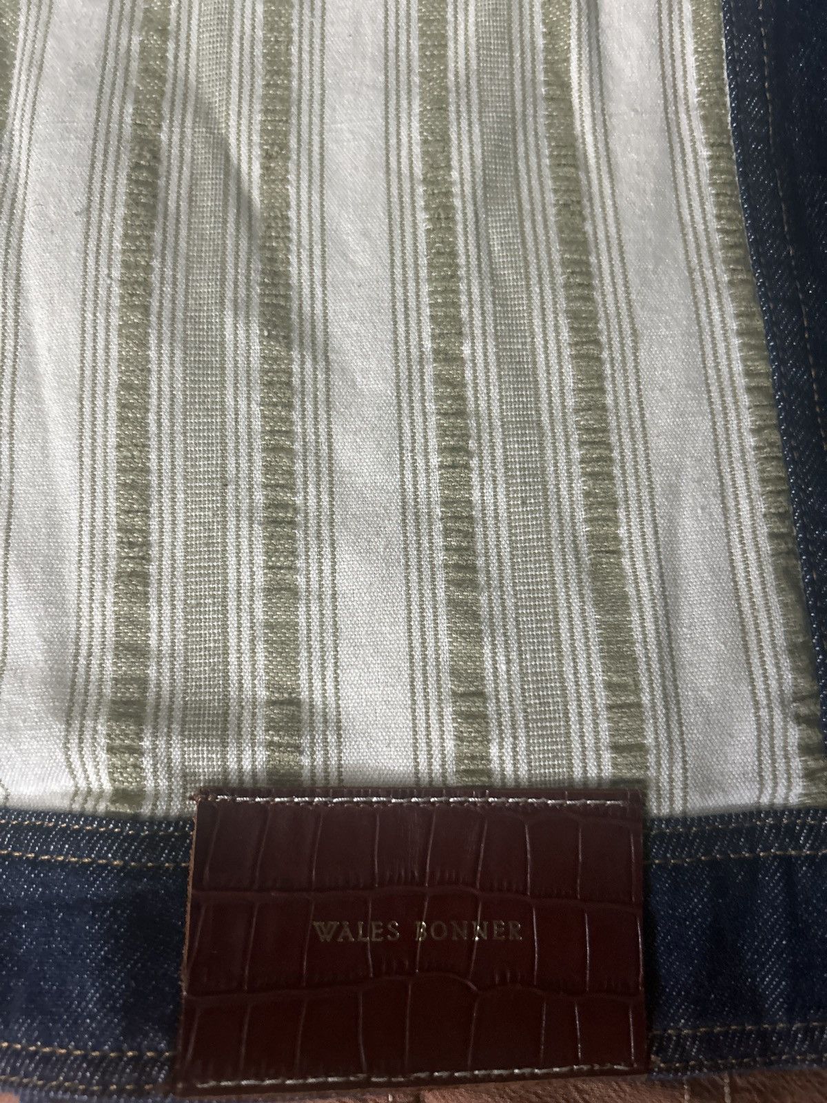 Wales Bonner Wales Bonner - Miles Denim Jacket Size US XL / EU 56 / 4 - 3 Thumbnail
