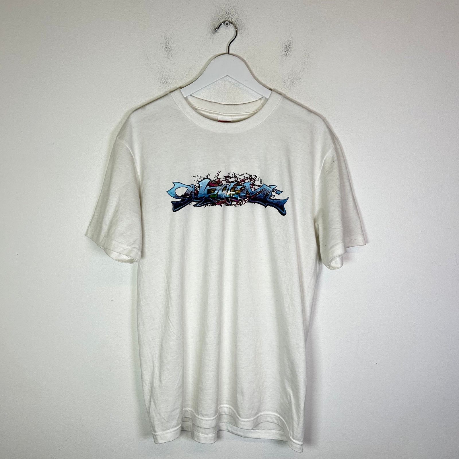 Supreme Supreme x Art Dealer Snowman Graphic Tee Black | Grailed